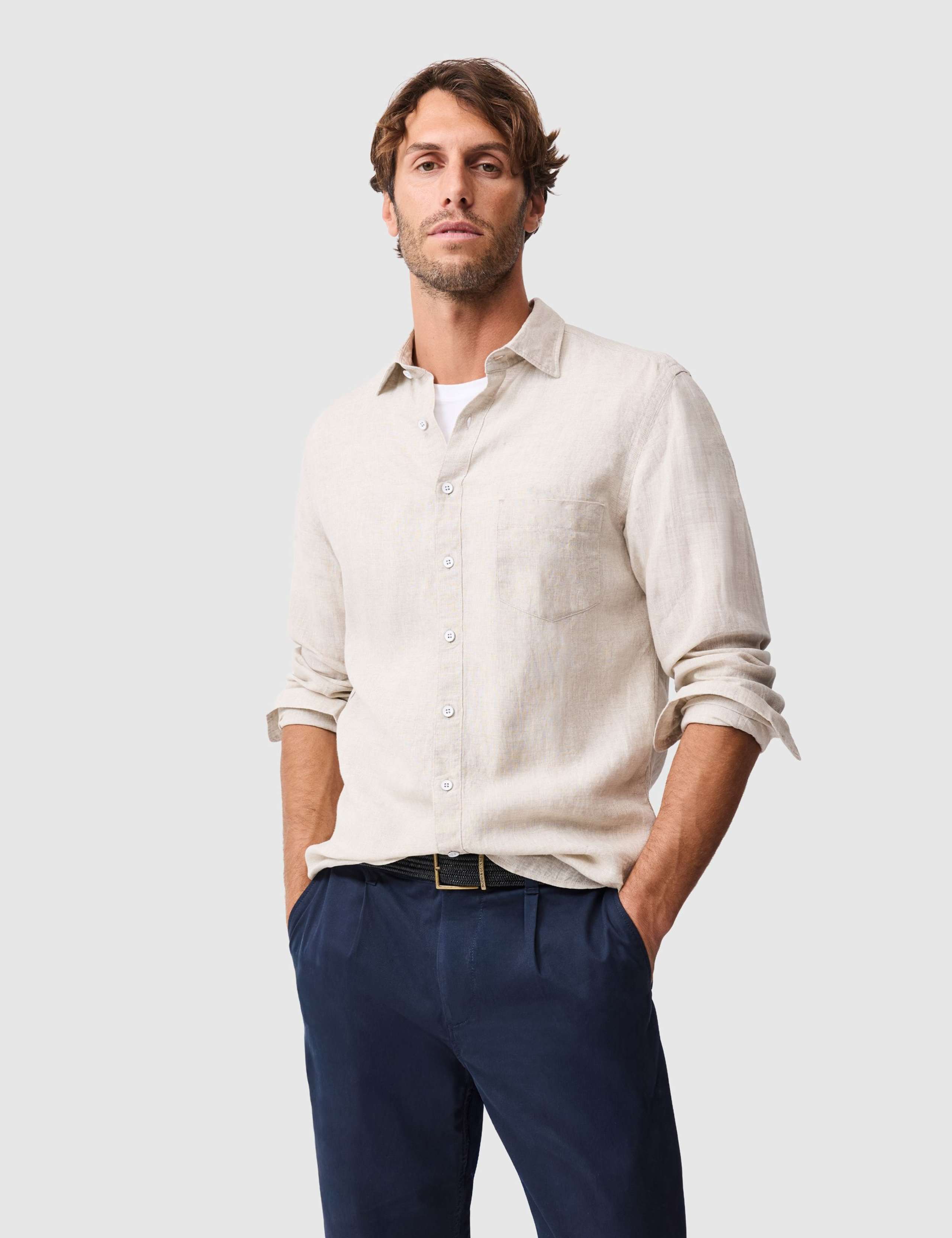 Coromandel Slim Fit Pure Linen Shirt
