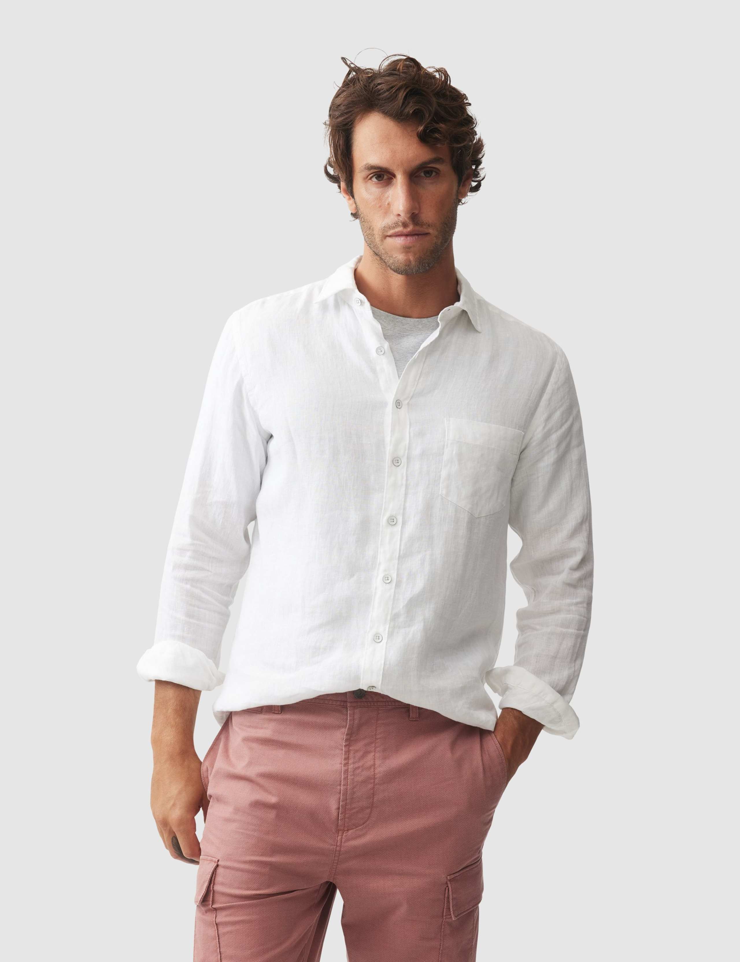 Coromandel Slim Fit Pure Linen Shirt