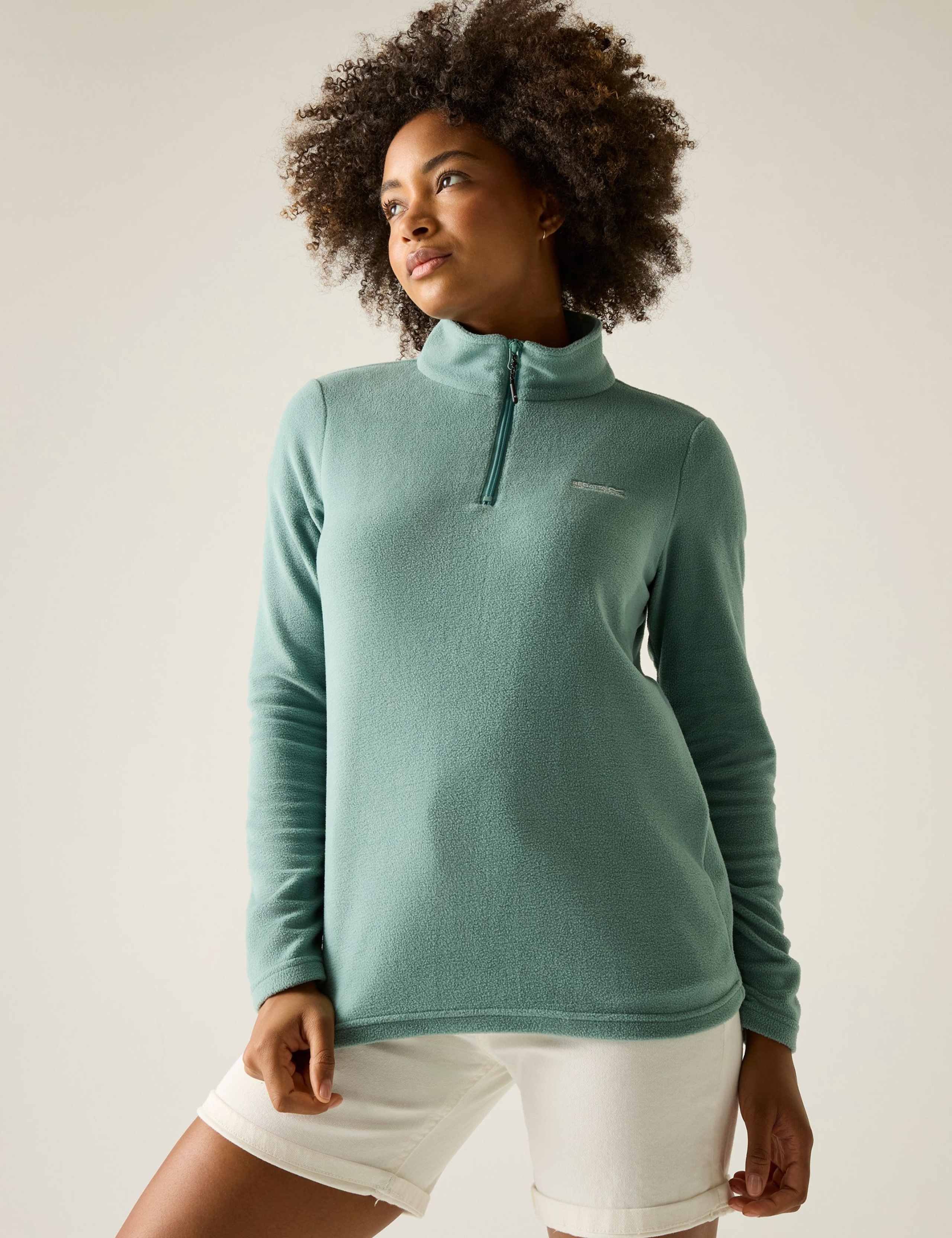 Sweethart Half Zip Fleece Jacket