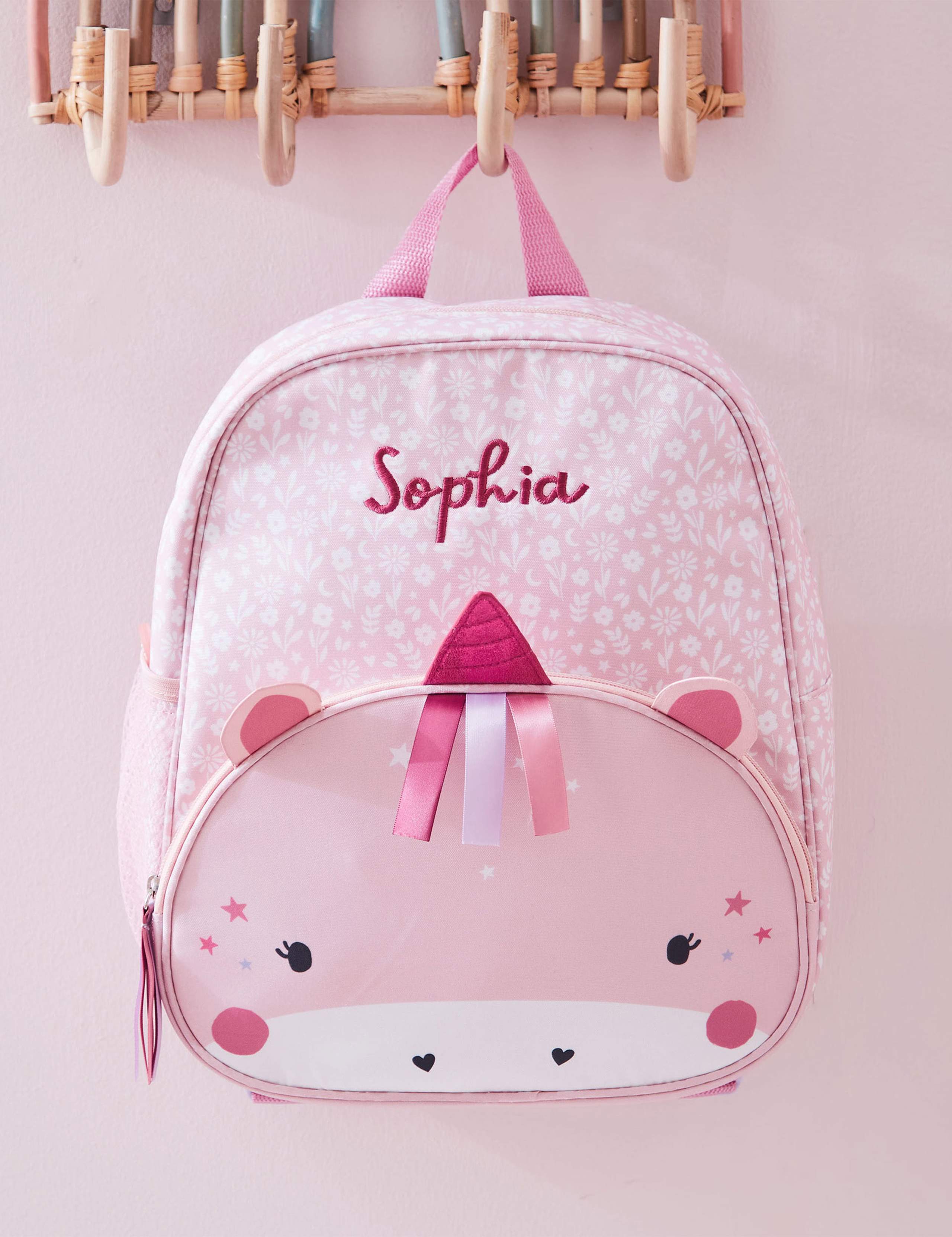 Pink Unicorn Medium Backpack