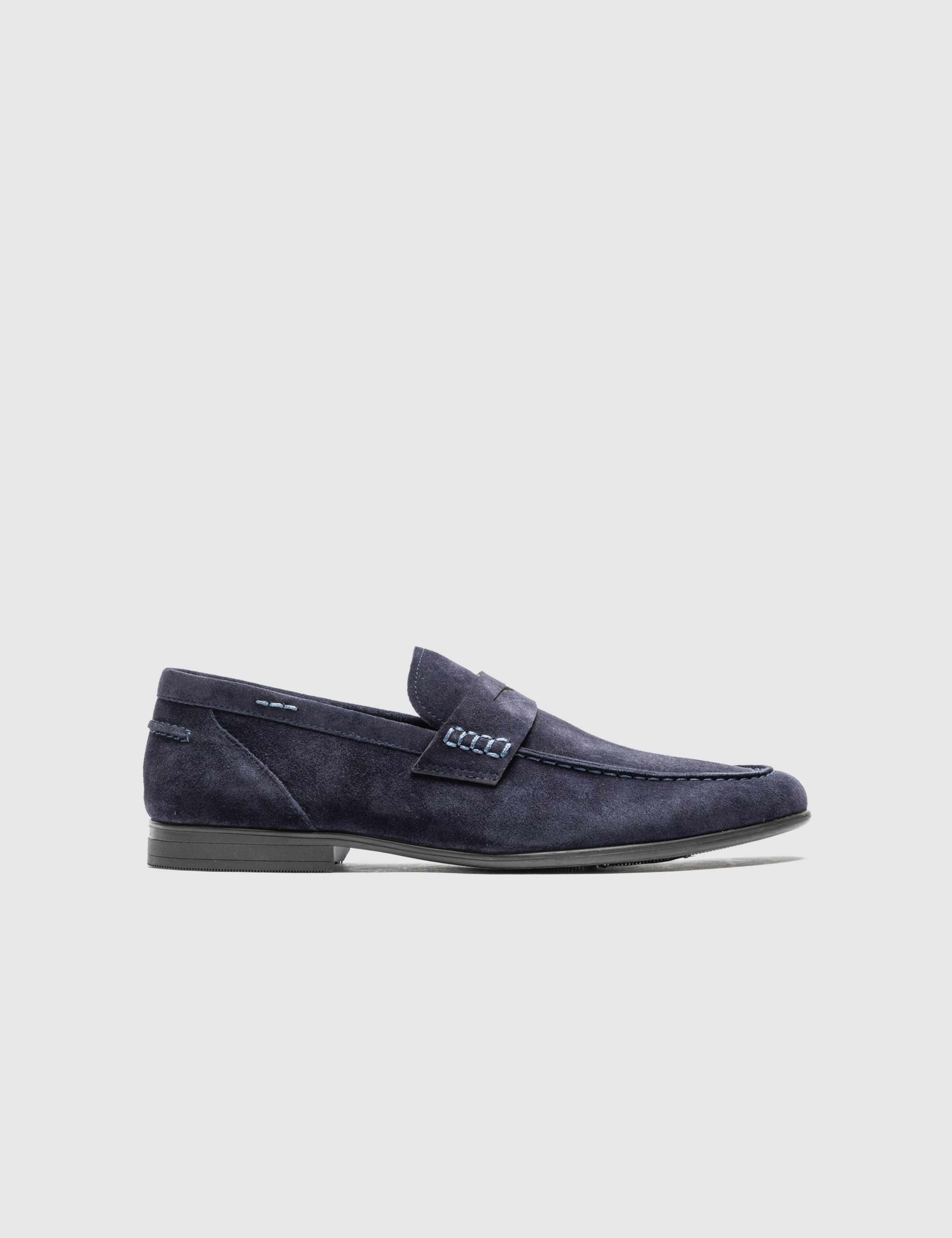 Suede Loafers