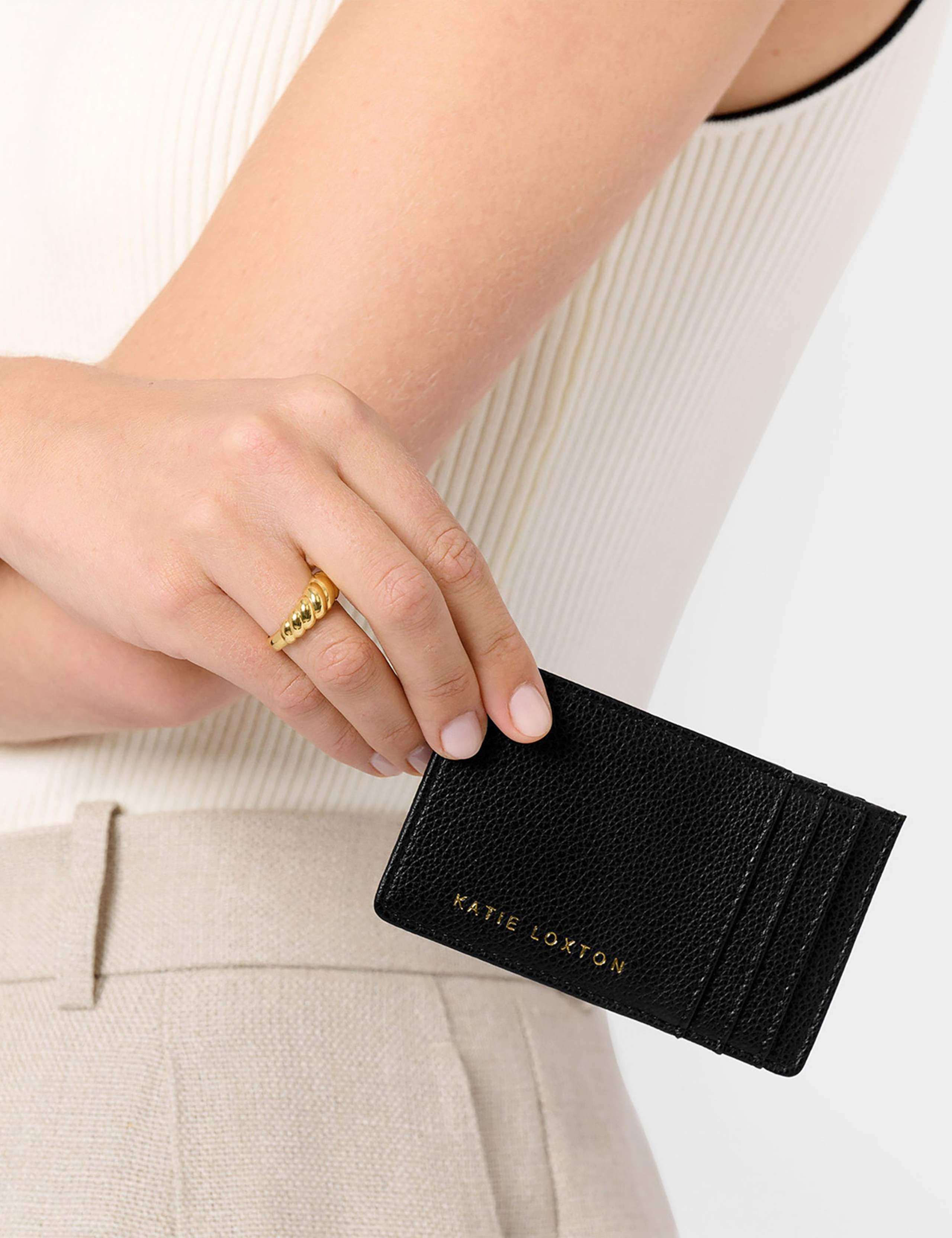 Faux Leather Cardholder