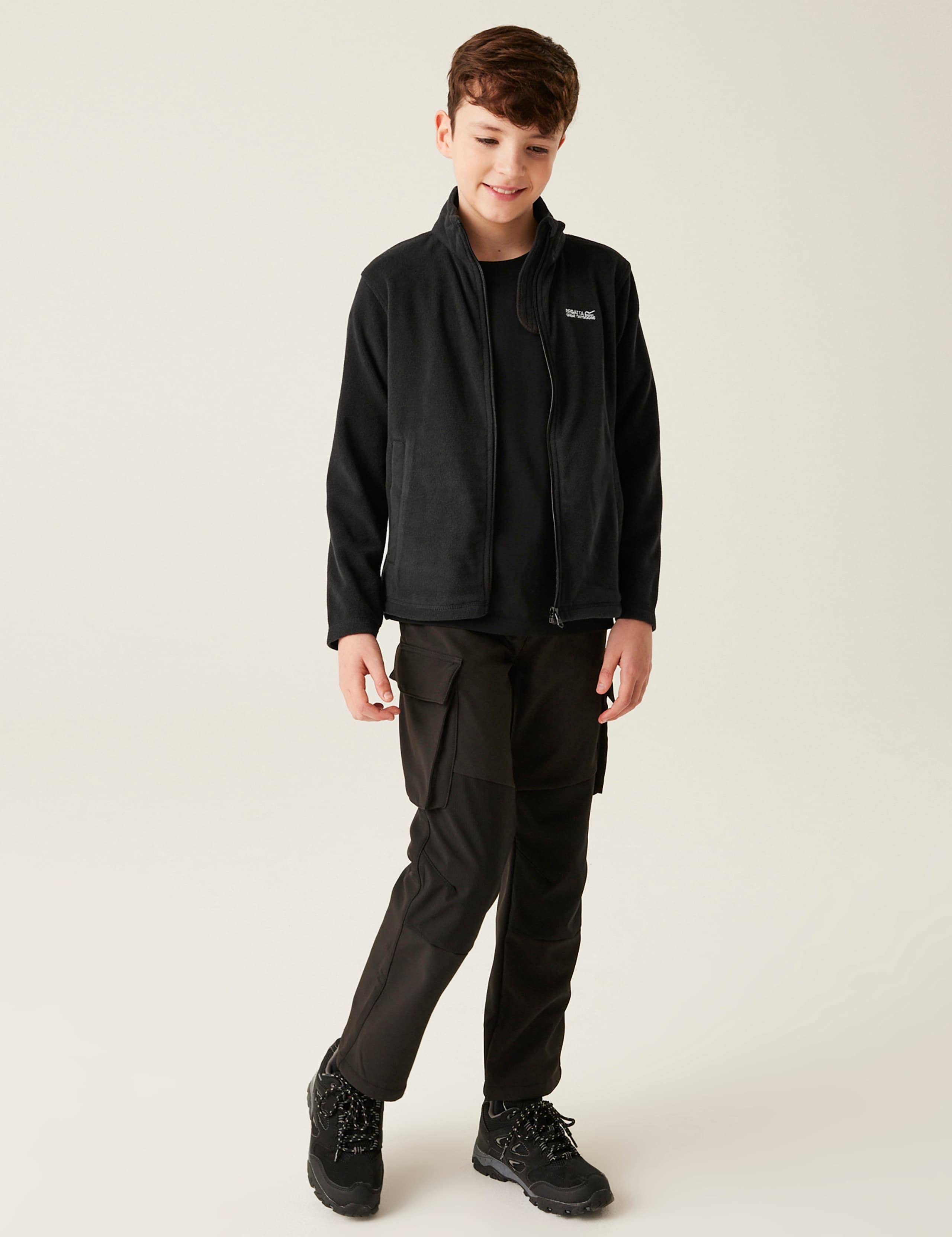 King II Funnel Neck Zip Fleece (3-13 Yrs)