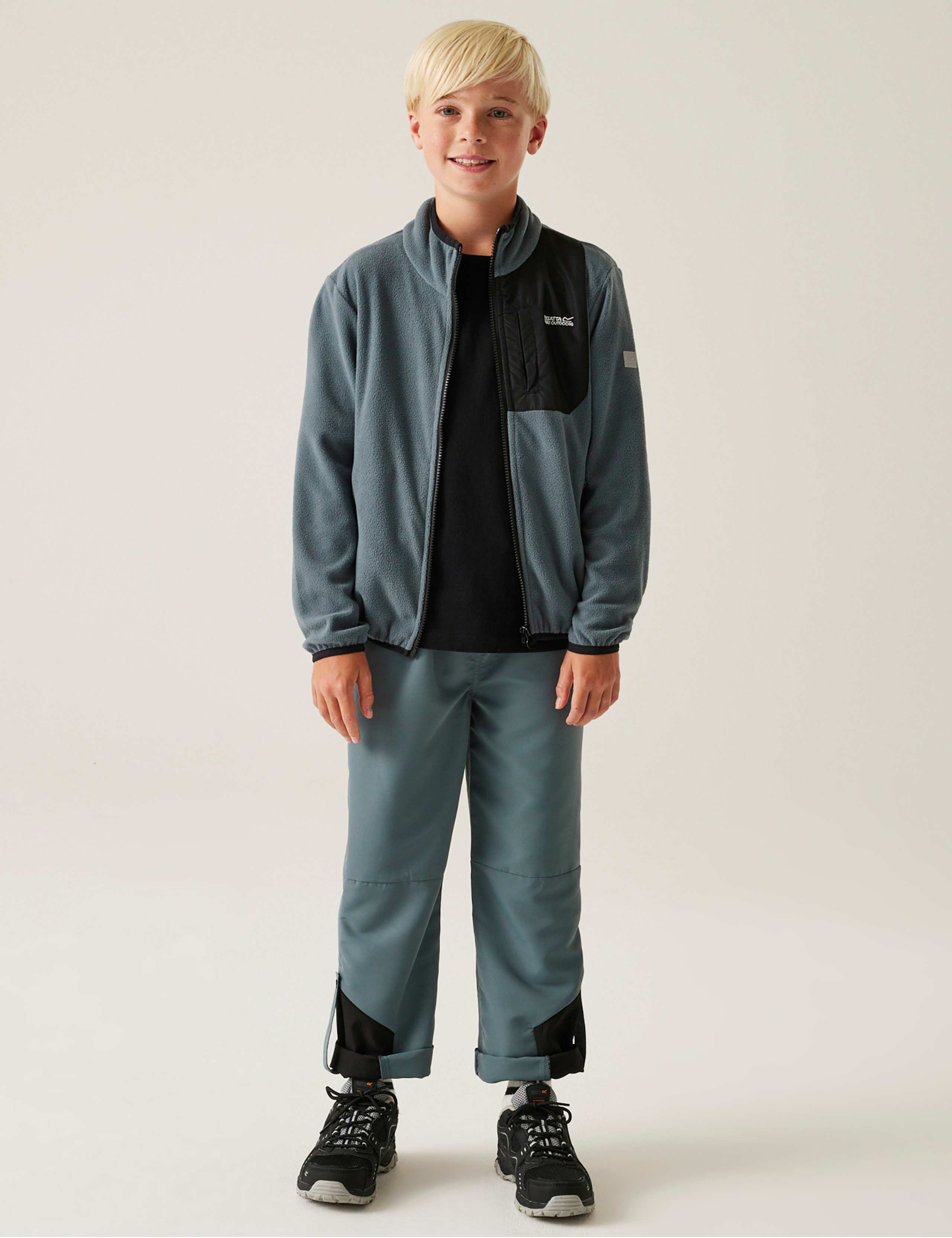 Frankie Funnel Neck Zip Fleece (3-13 Yrs)