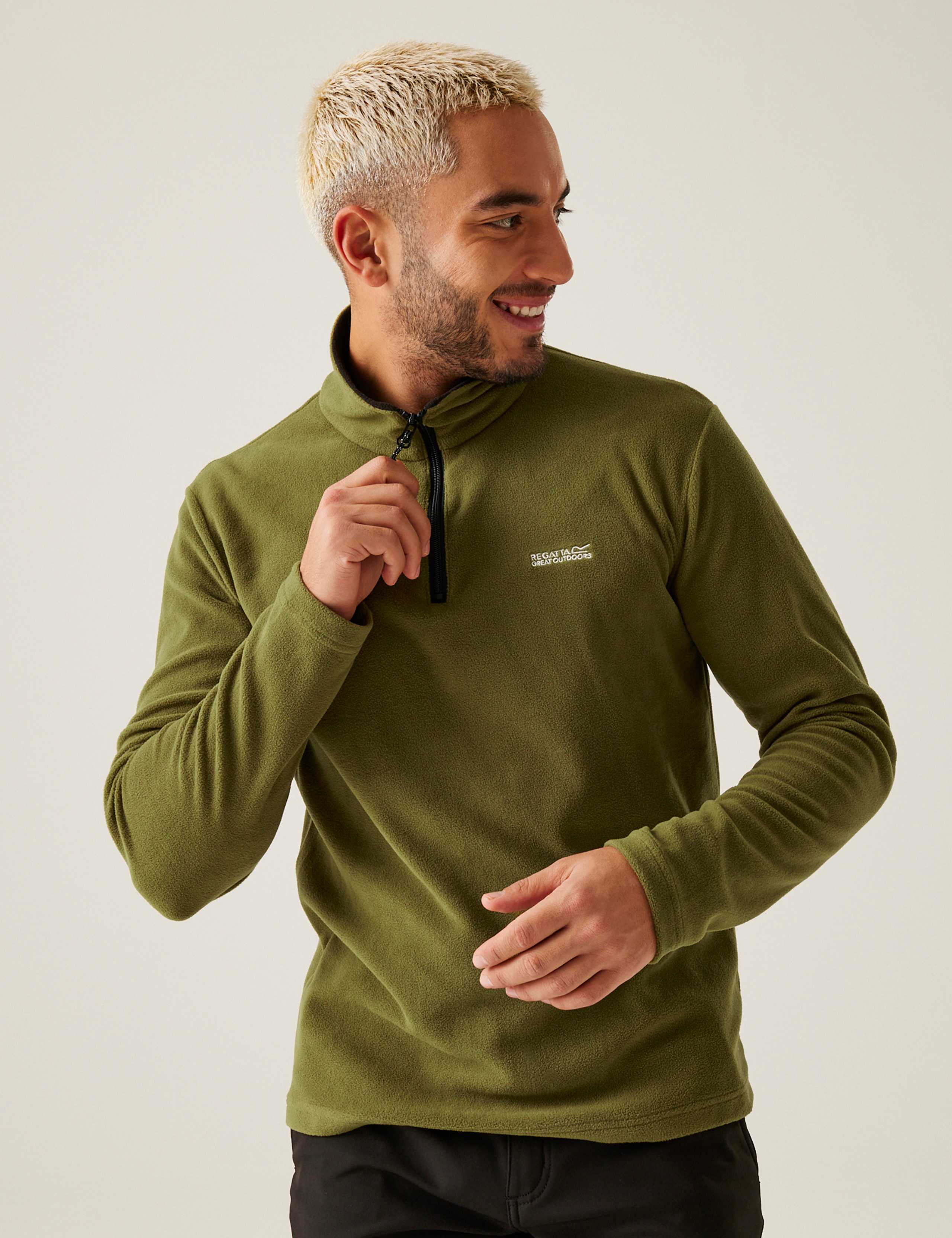 Thompson Half Zip Funnel Neck Fleece