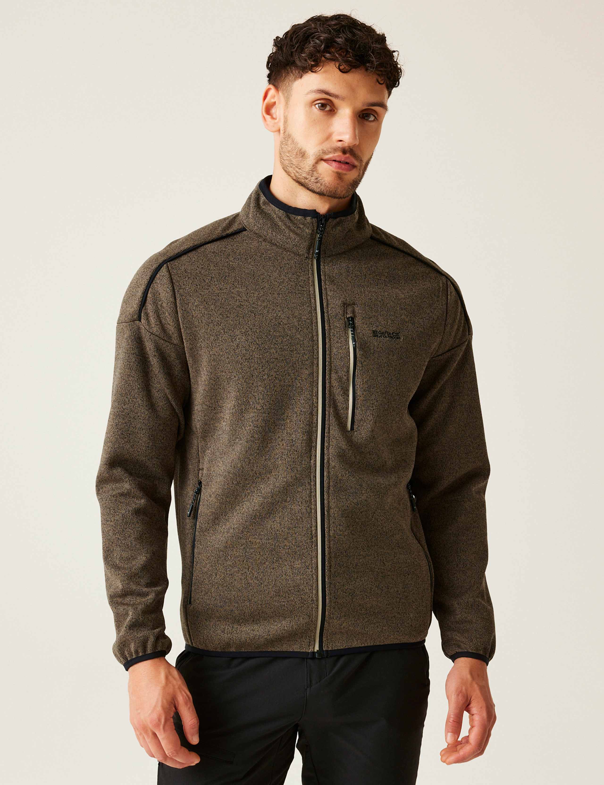 Kames Fleece Funnel Neck Zip Up Jacket