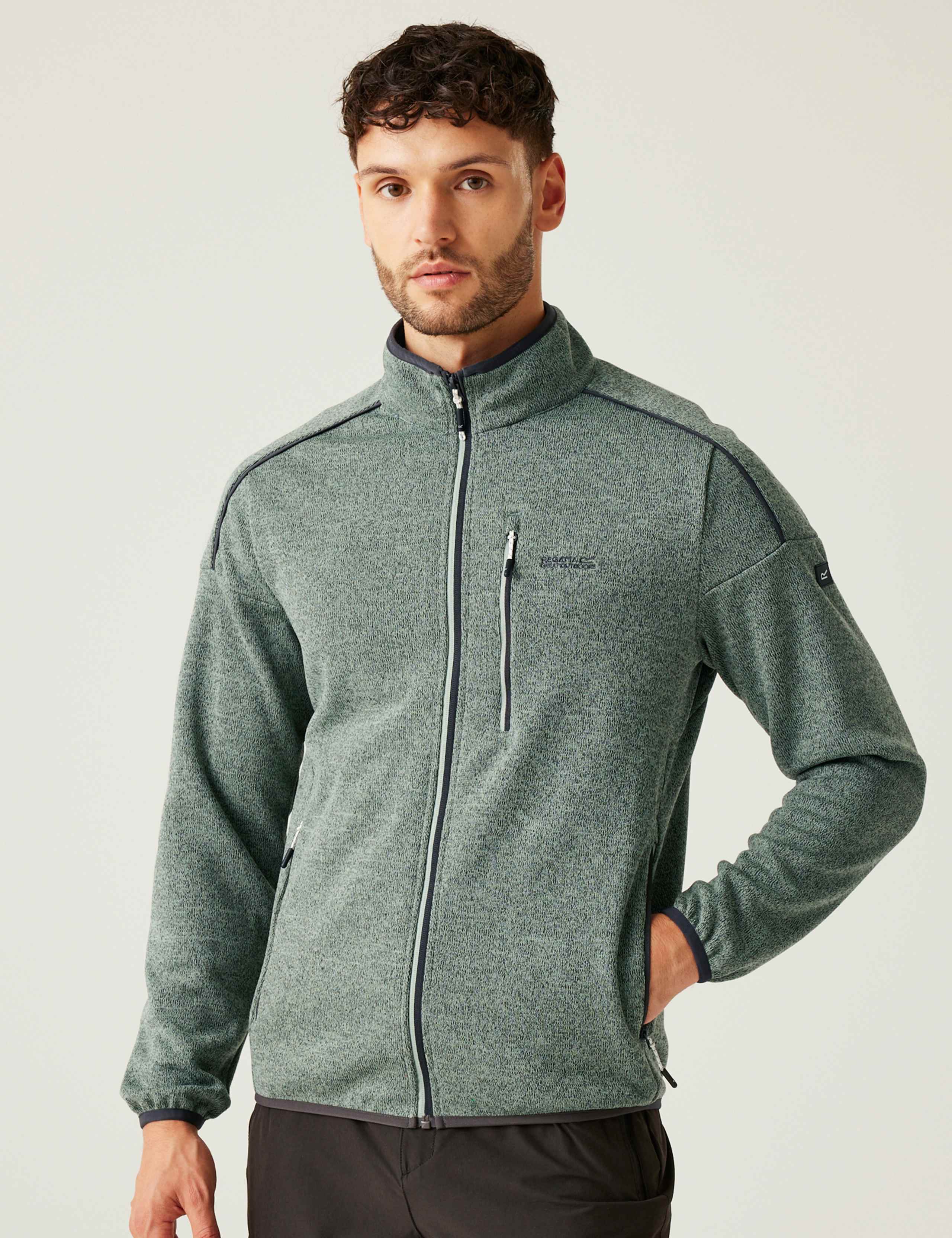 Kames Fleece Funnel Neck Zip Up Jacket