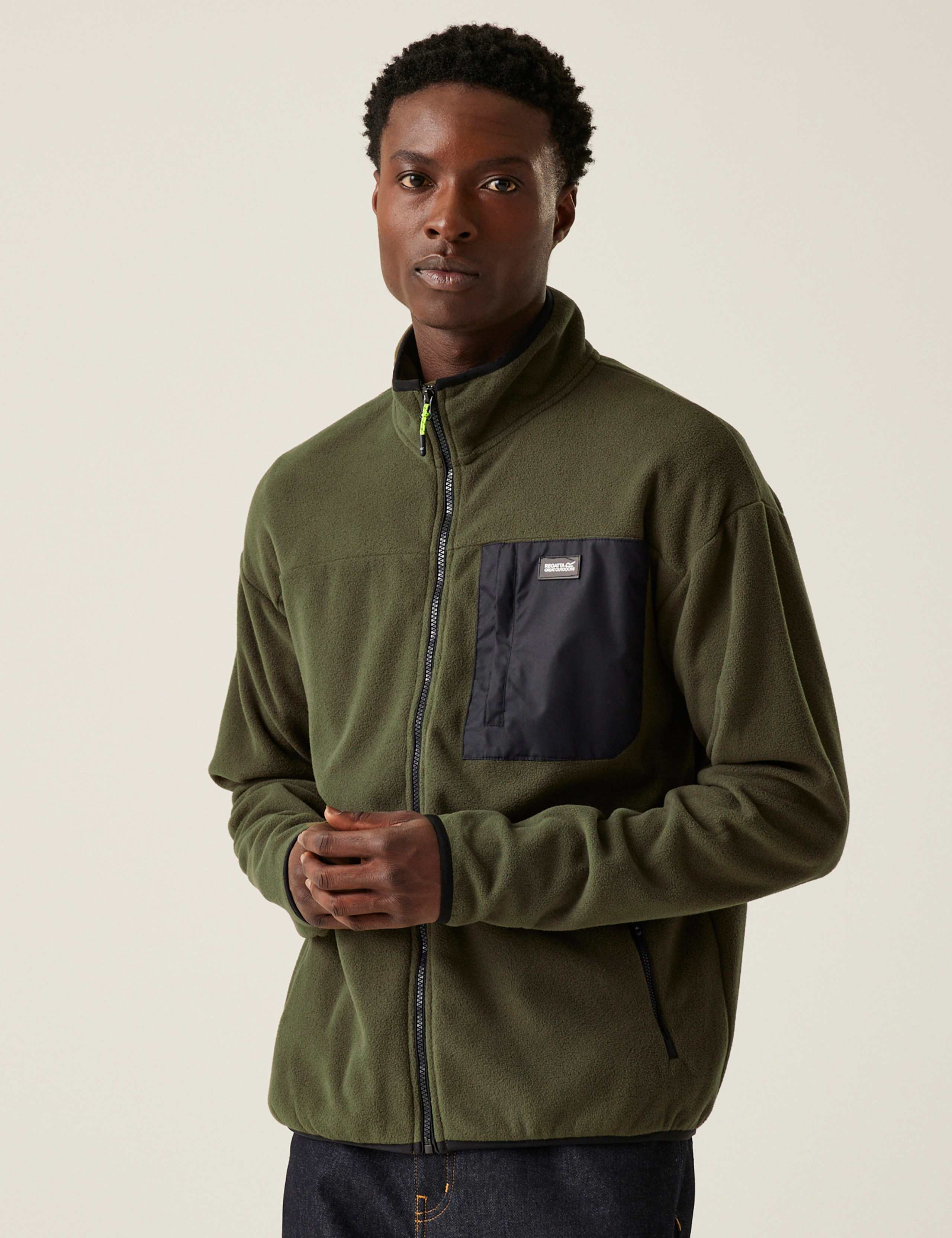 Frankie Zip Up Funnel Neck Fleece