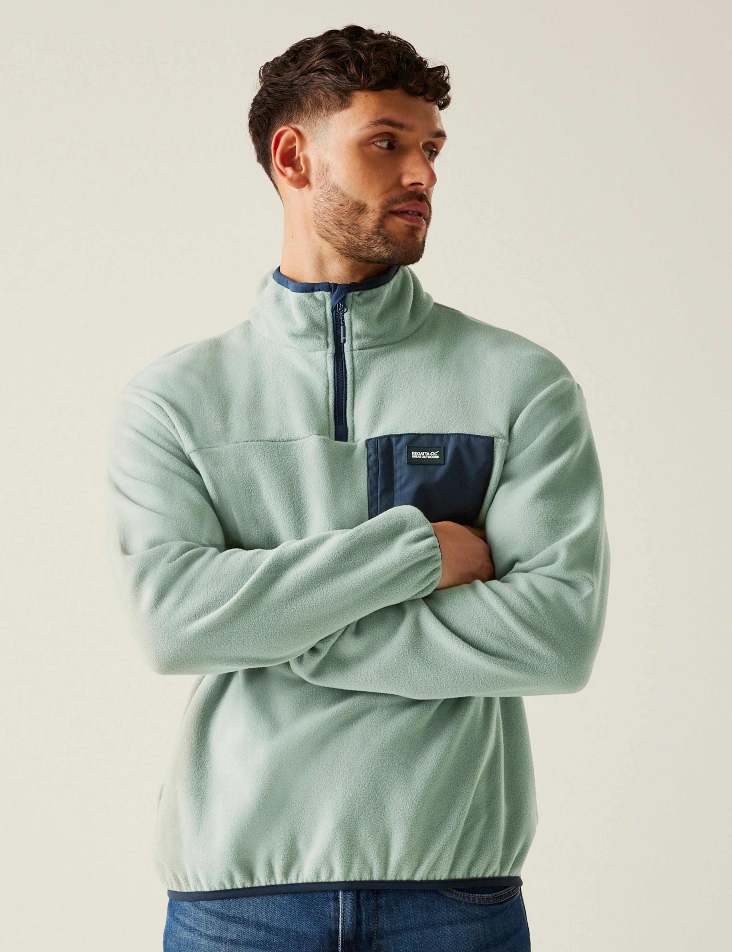 Frankie Half Zip Funnel Neck Micro Fleece