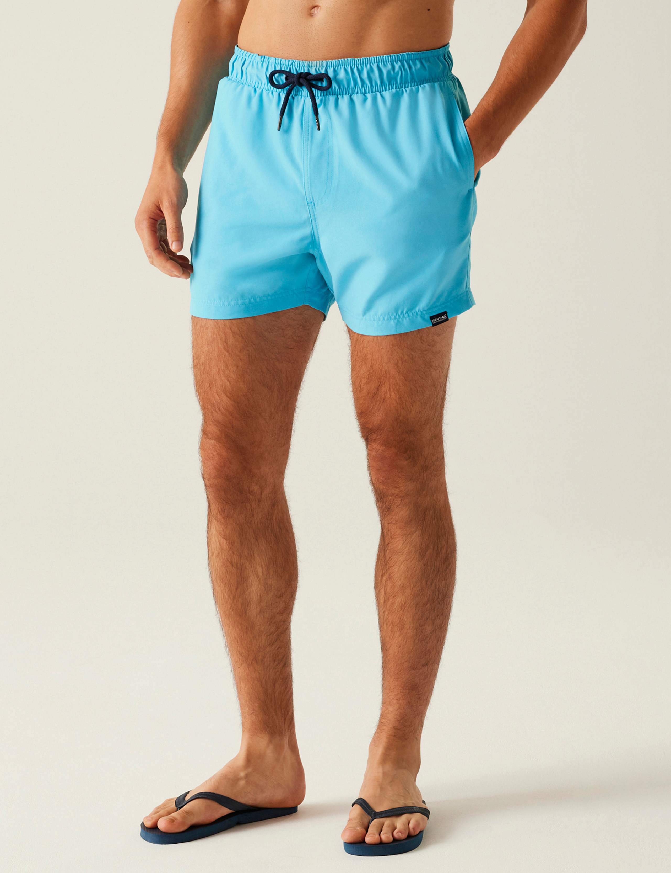 Mawson III Quick Dry Pocketed Swim Shorts