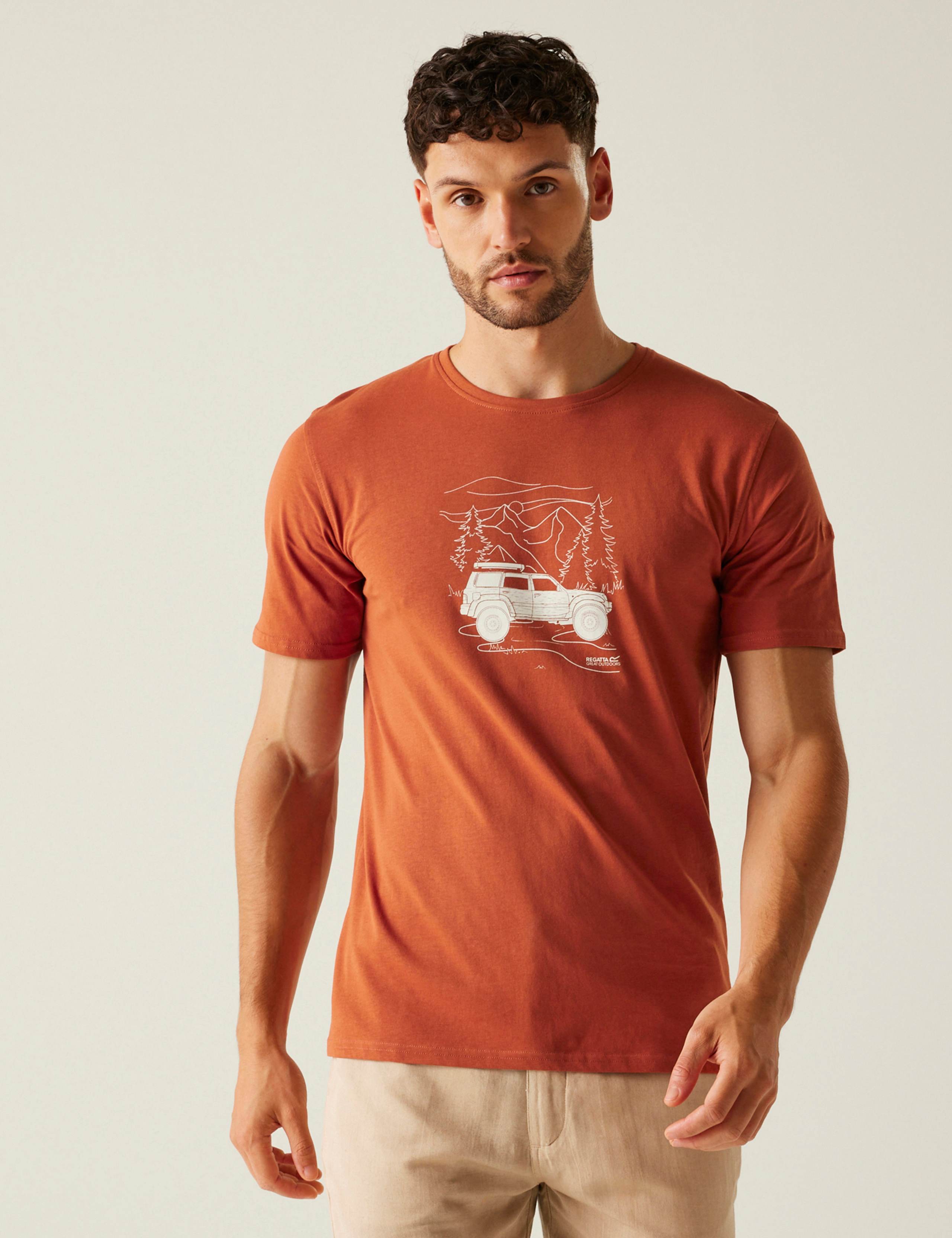 Cline IX Pure Cotton Compass T-Shirt