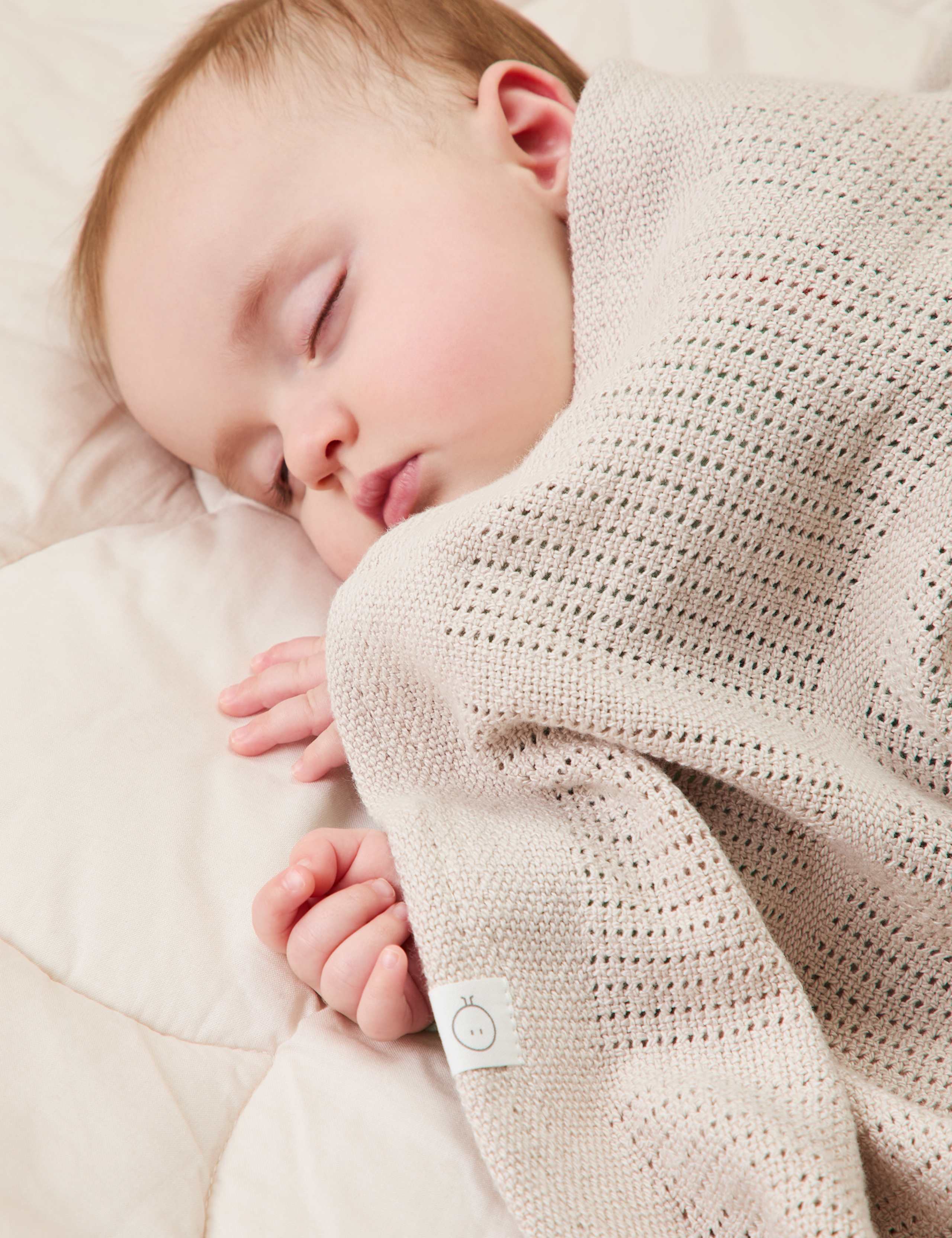 Cotton Blend Cellular Blanket
