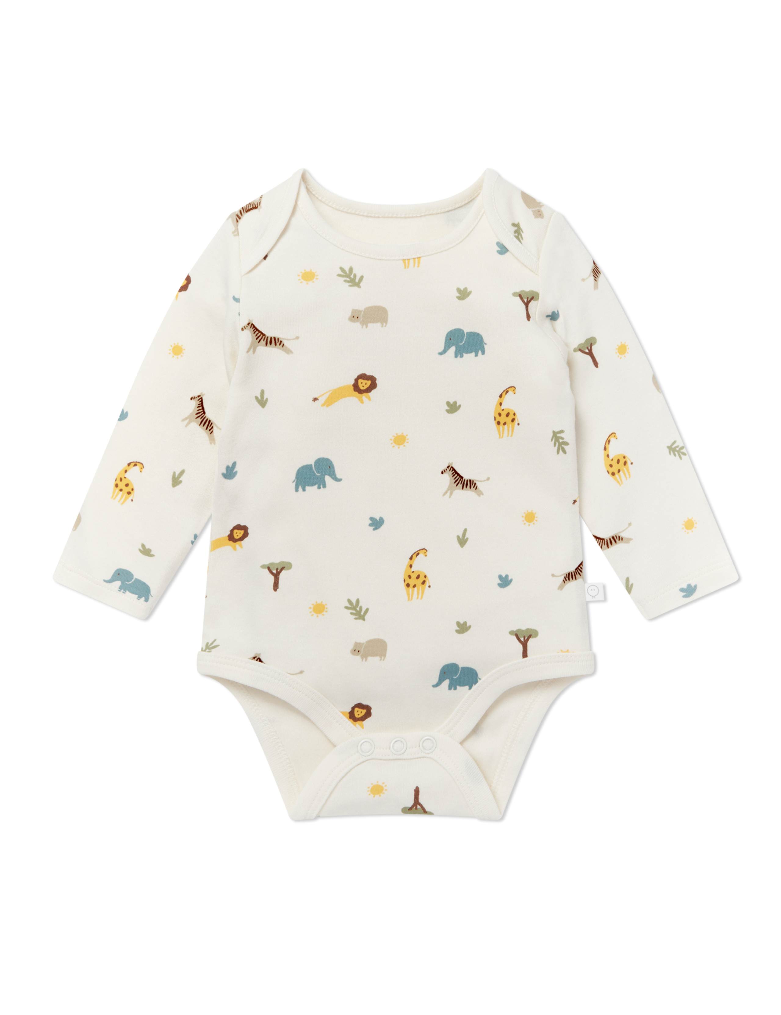Cotton Blend Safari Bodysuit (0-24 Mths)