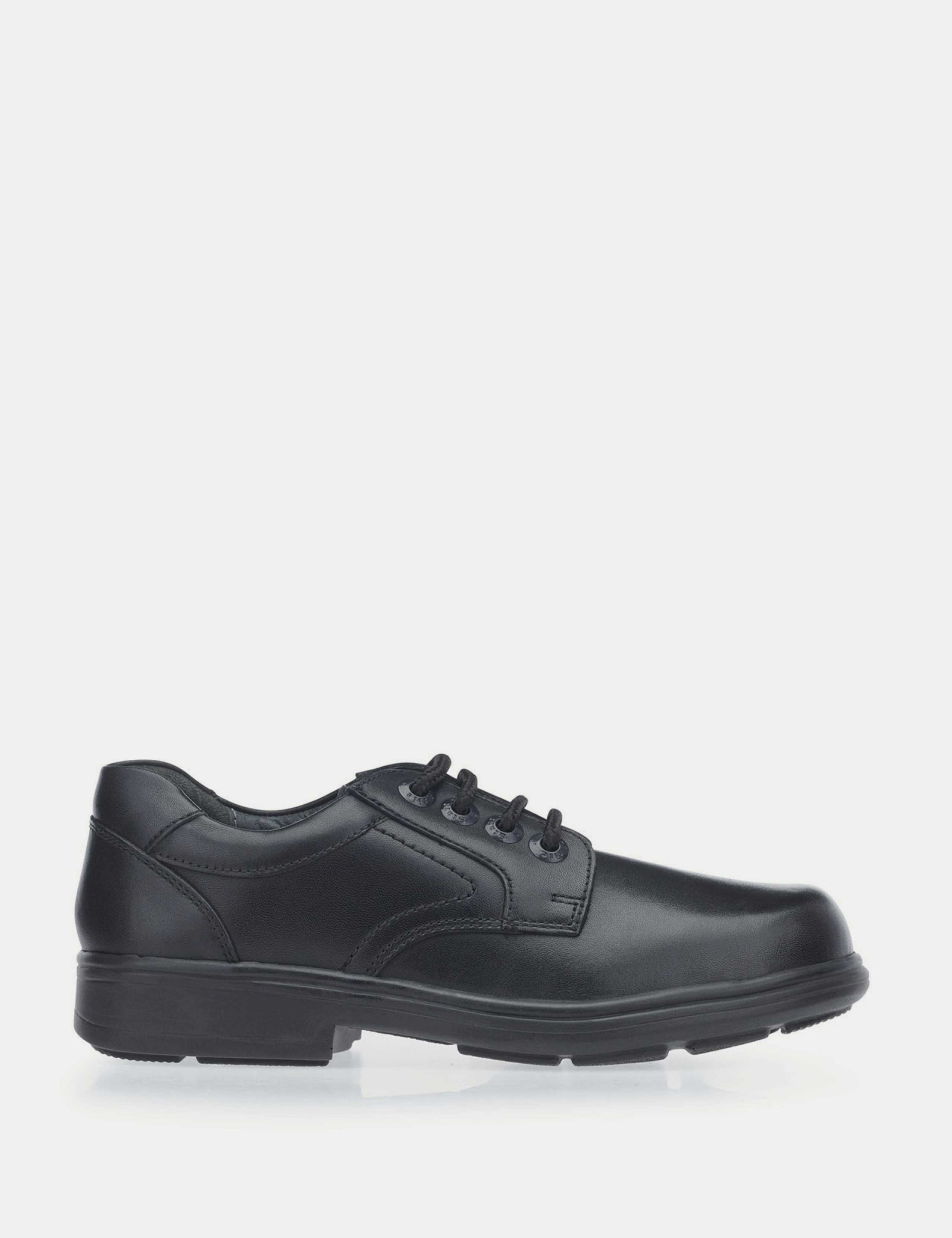 Kids' Leather Lace Schoolwear Shoes (2 Large - 10 Large)