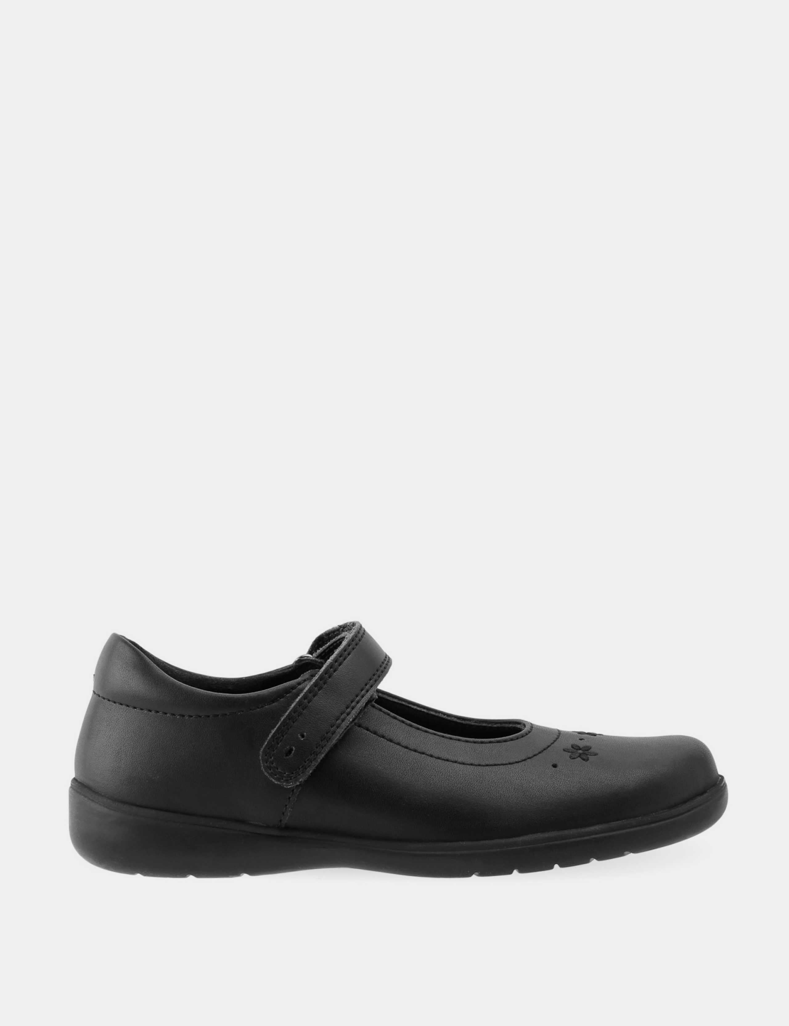 Kids' Mary Jane Riptape Schoolwear Shoes (9 Small - 3½ Large)
