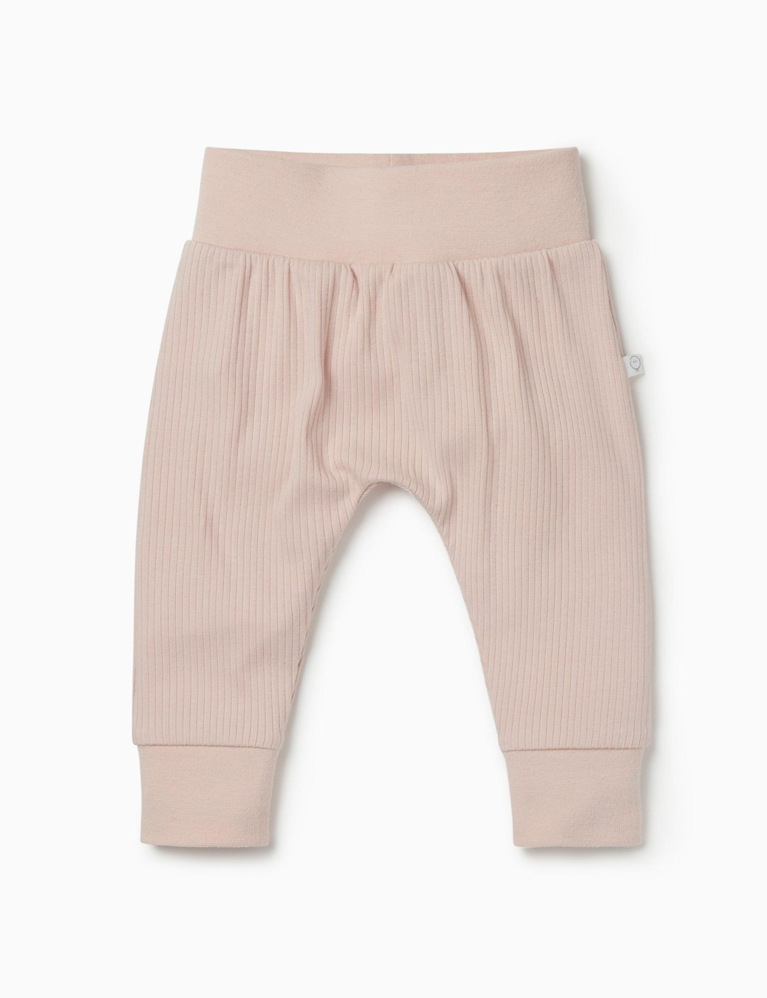 Comfy Ribbed Joggers (0-6 Yrs)