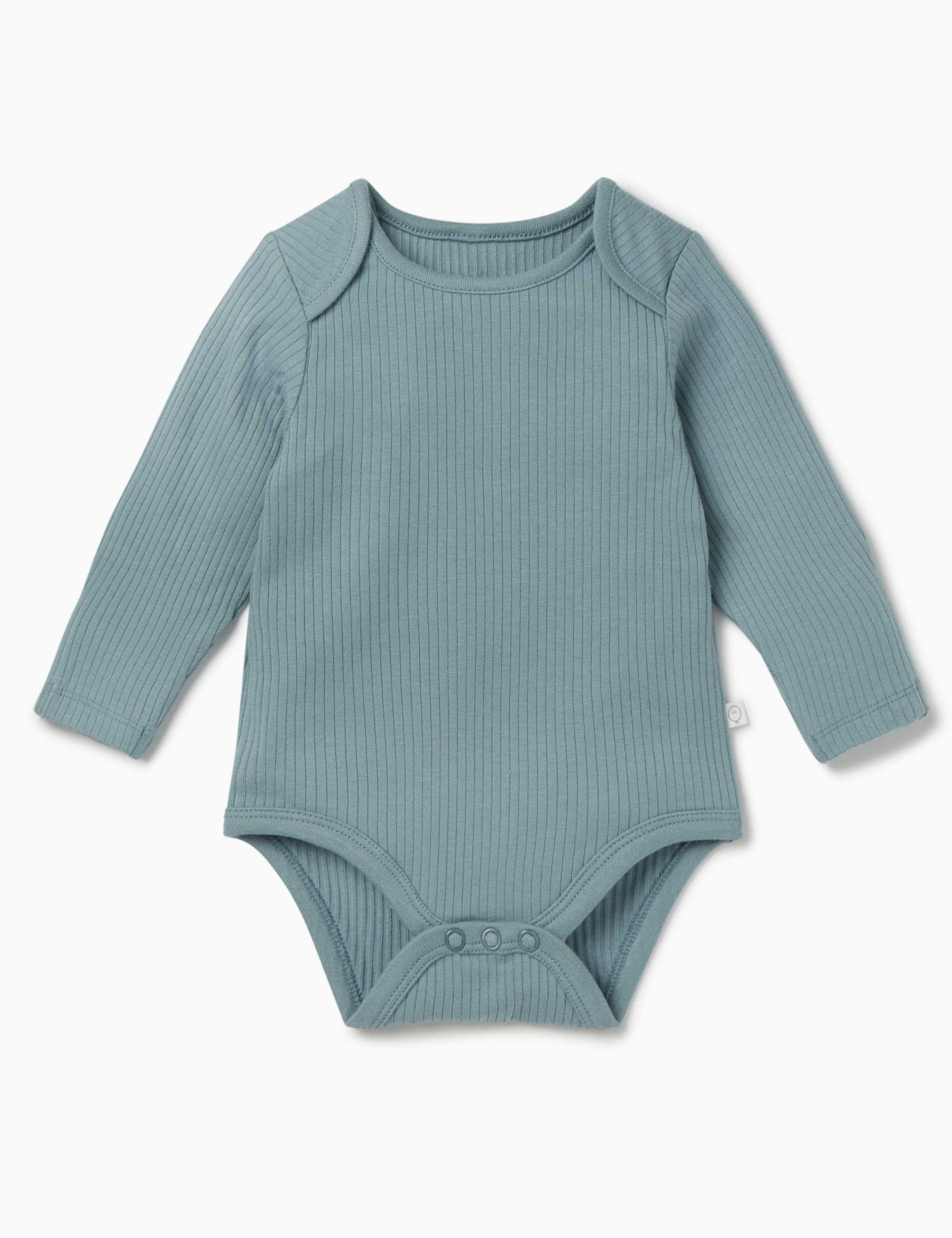 Ribbed Long Sleeve Bodysuit (0-24 Mths)