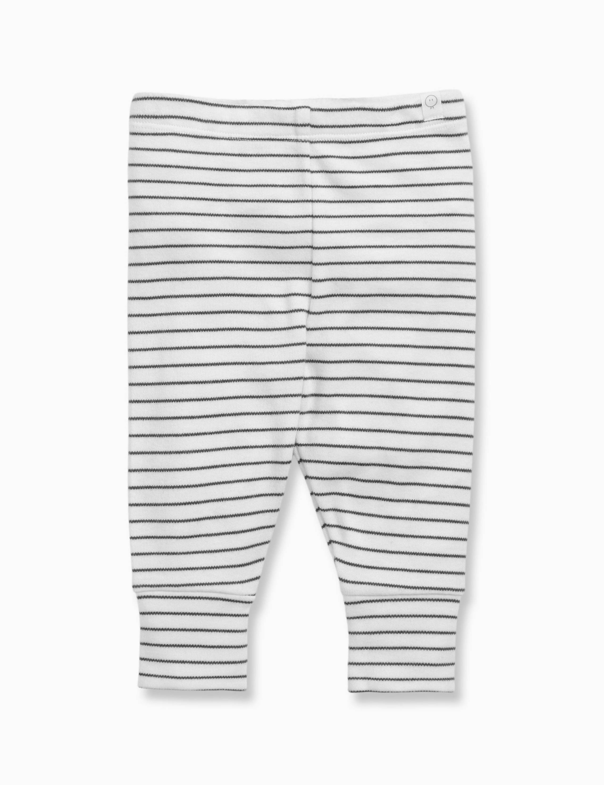 Cotton Blend Cuffed Leggings (0-3 Yrs)
