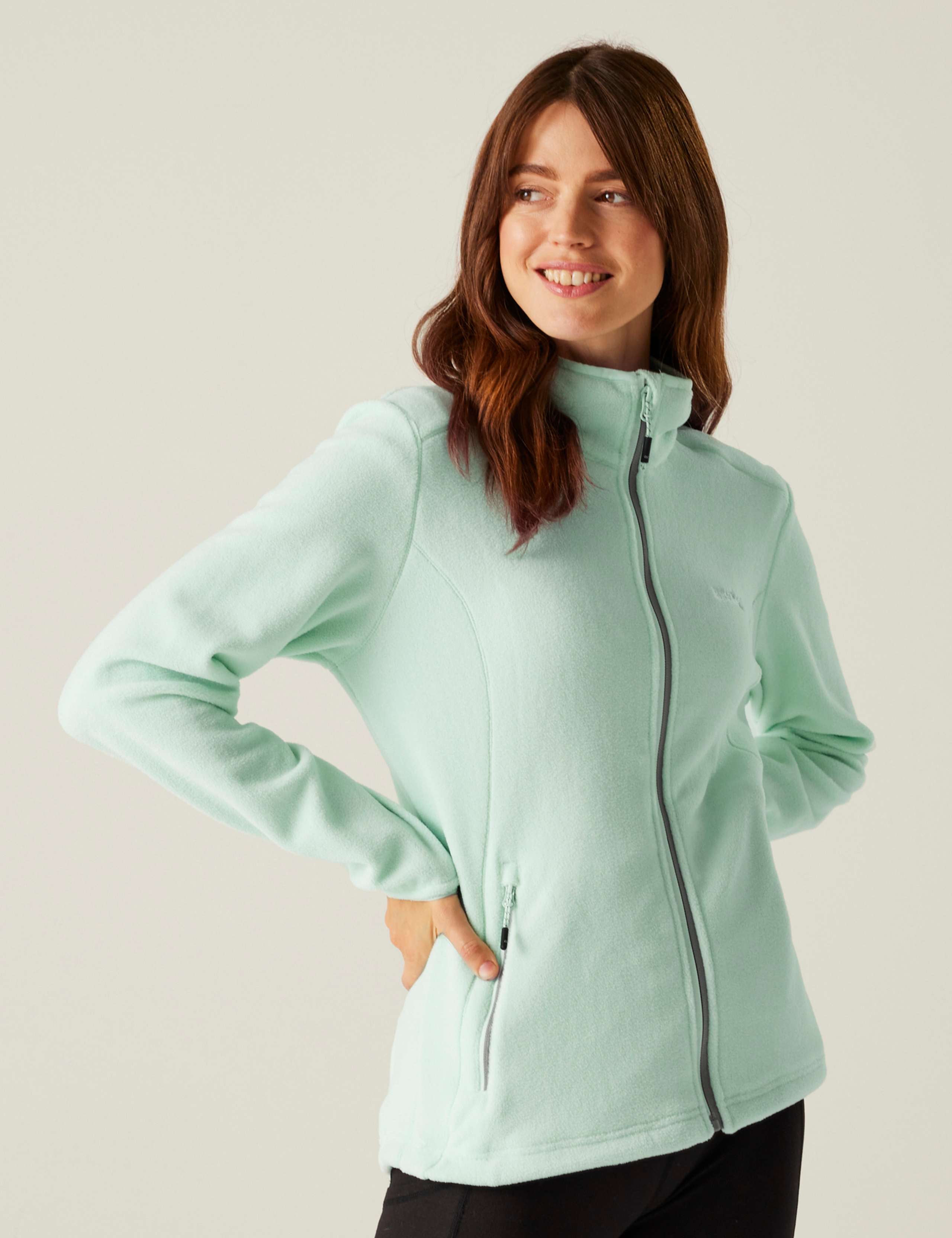 Floreo IV Zip Up Funnel Neck Fleece