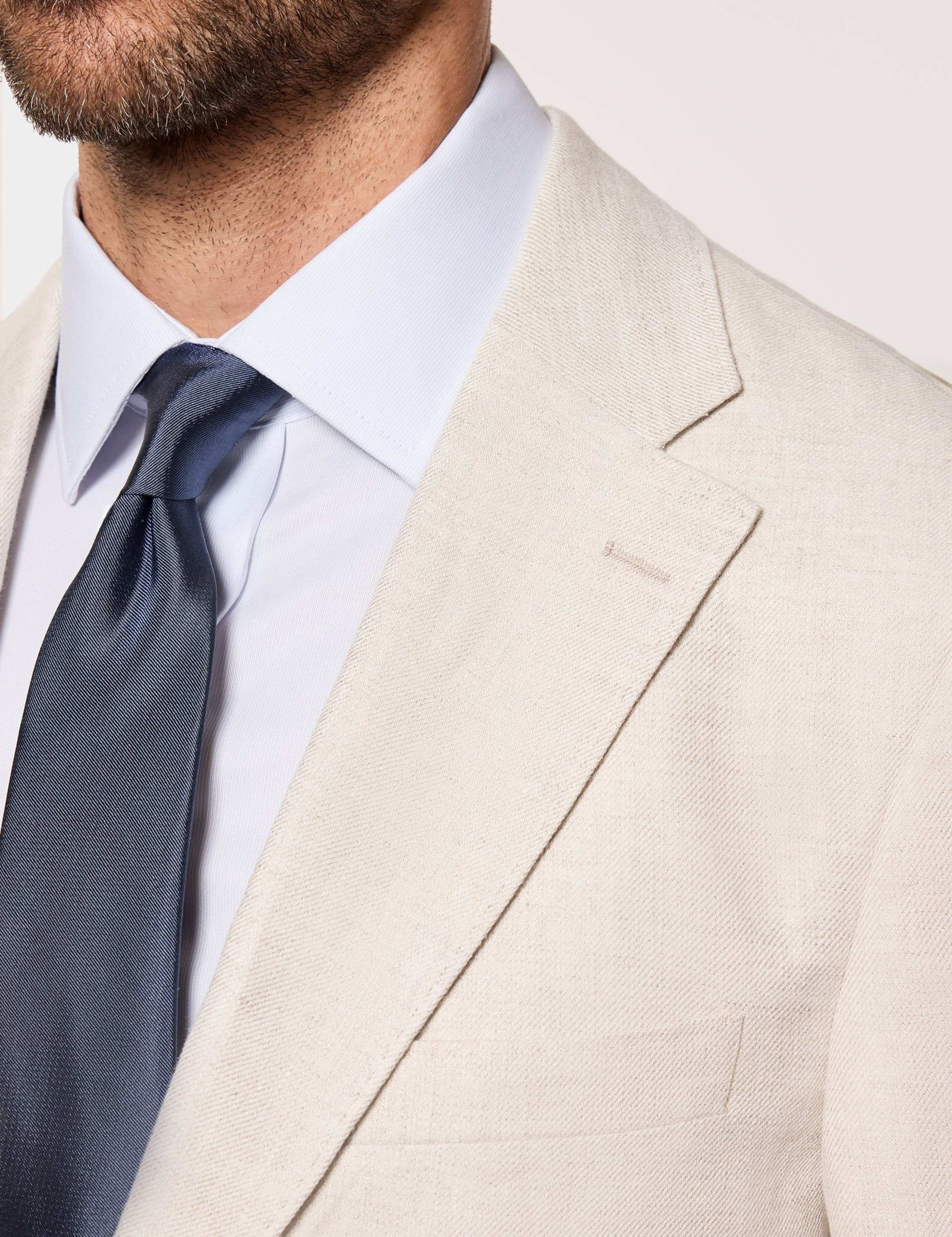 Tailored Fit Pure Linen Suit 1 of 5