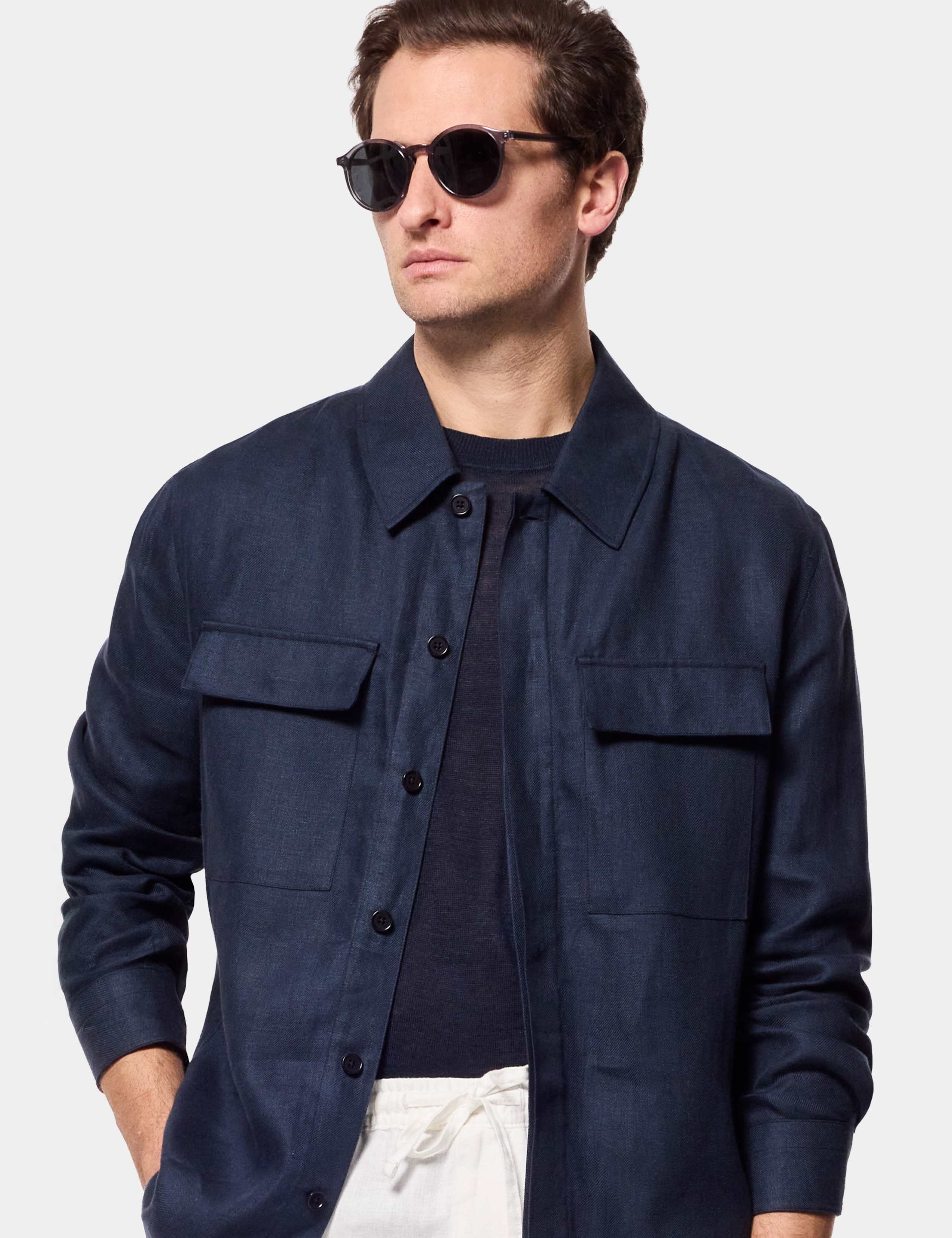 Pure Linen Overshirt