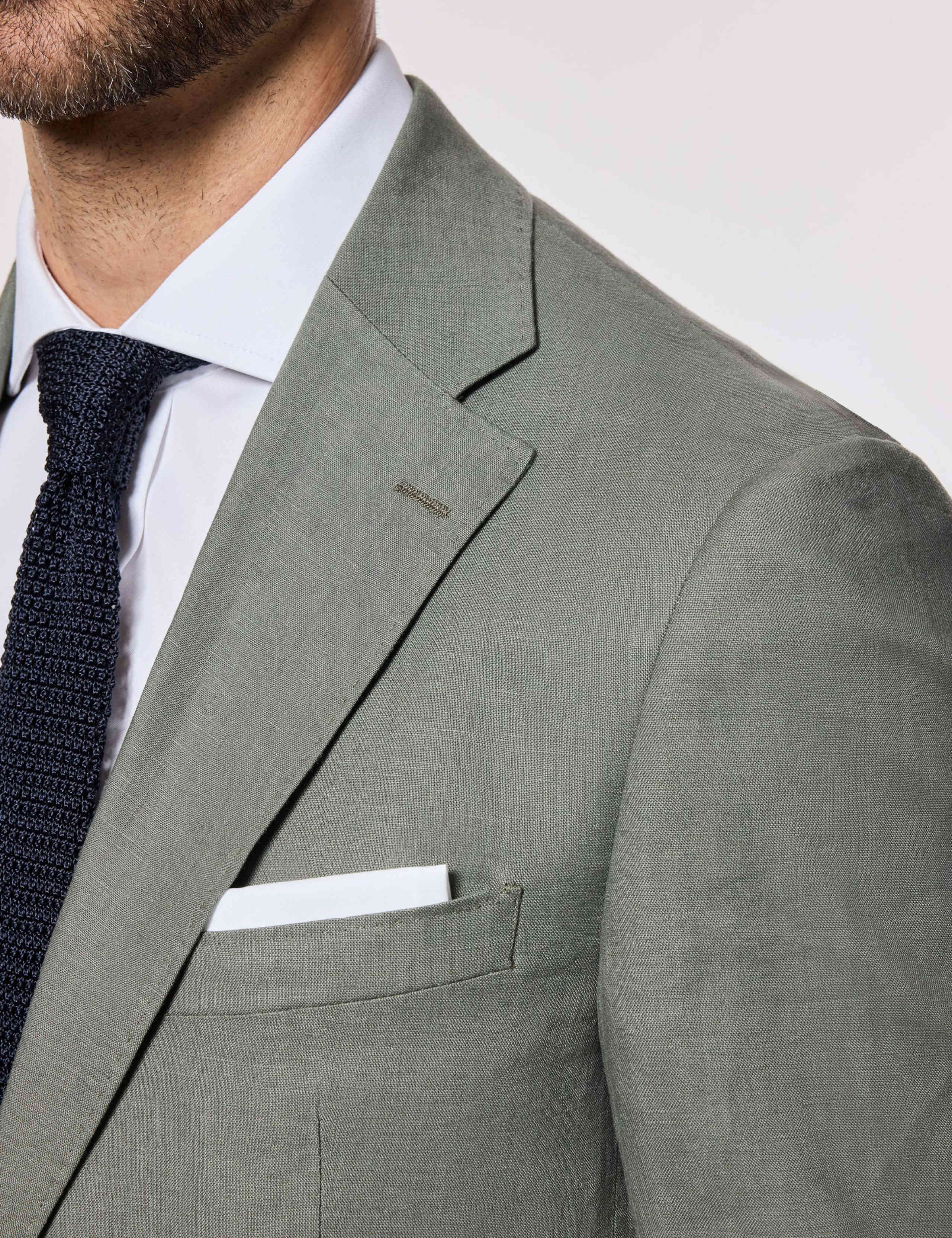 Tailored Fit Pure Linen Suits 3 of 4
