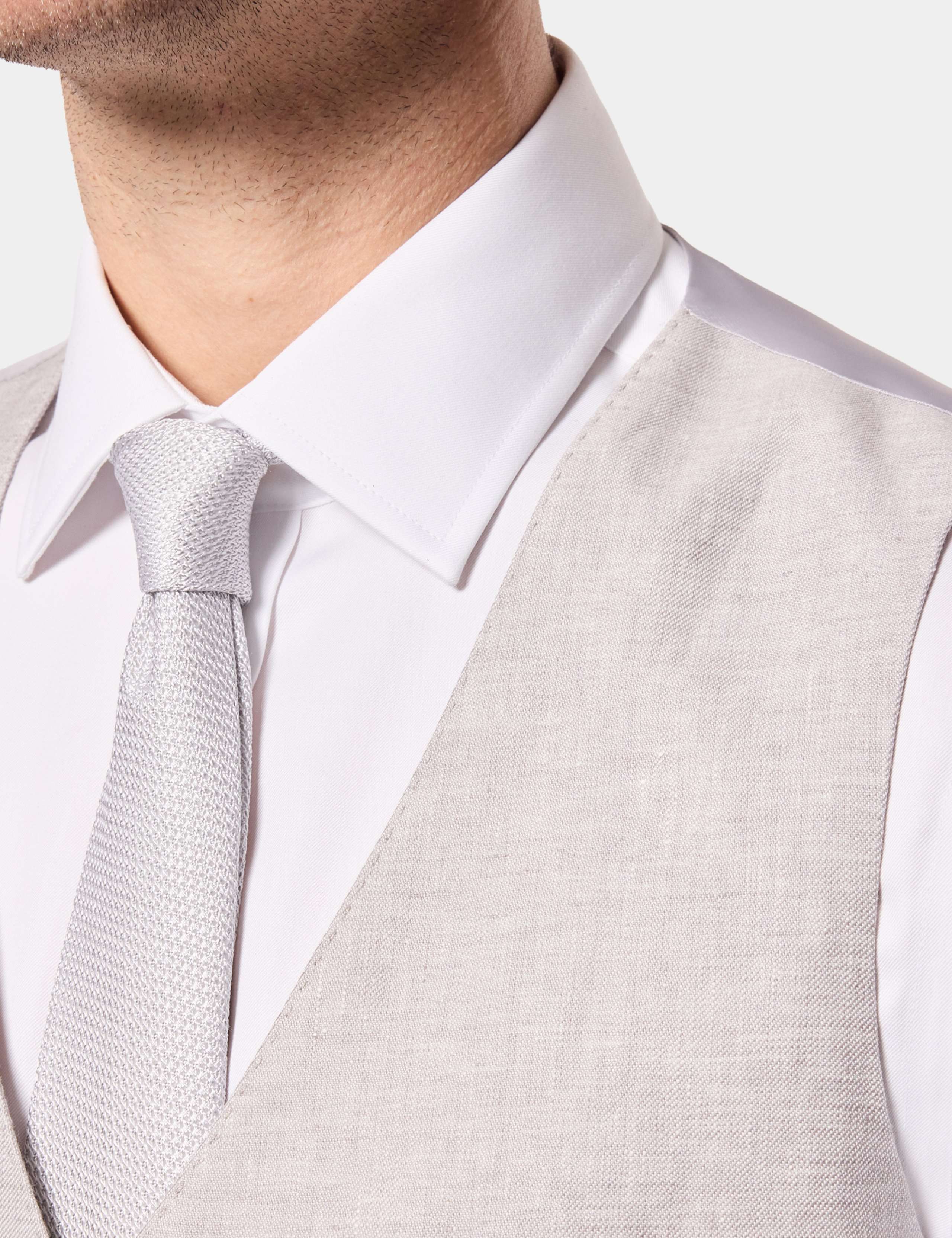 Tailored Fit Pure Linen Suit 2 of 6