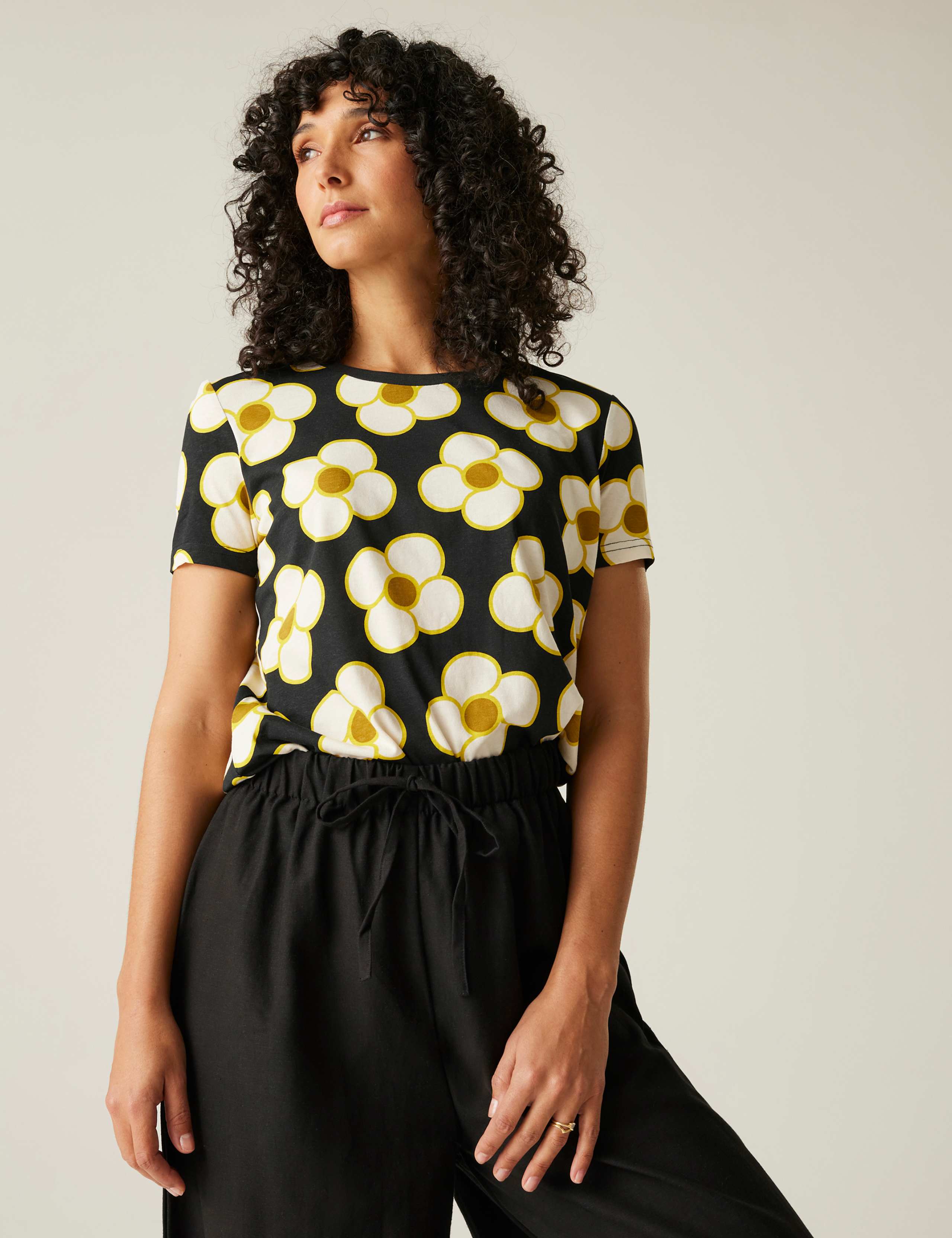Orla Kiely Pure Cotton Floral T-Shirt