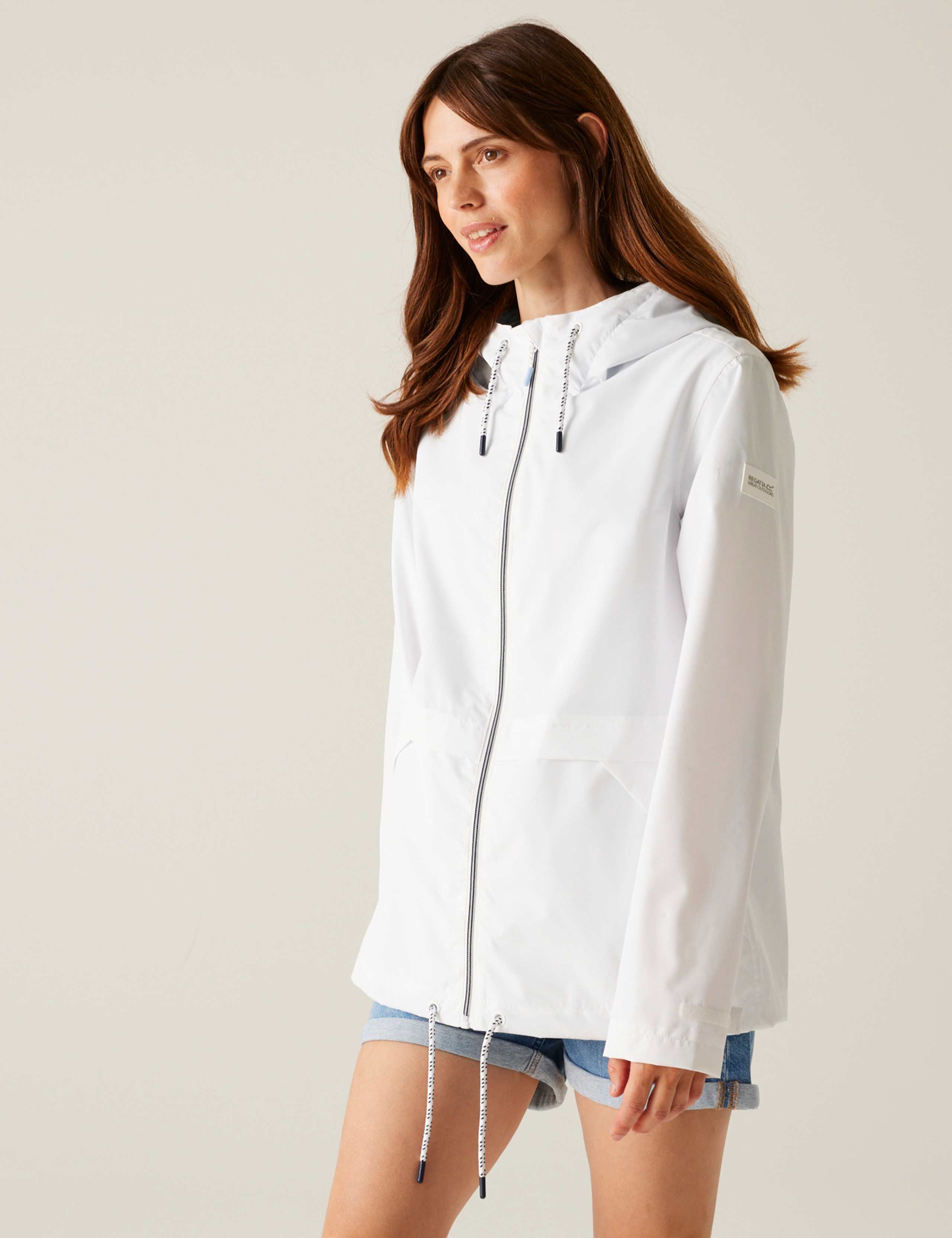 Bayletta II Waterproof Striped Raincoat