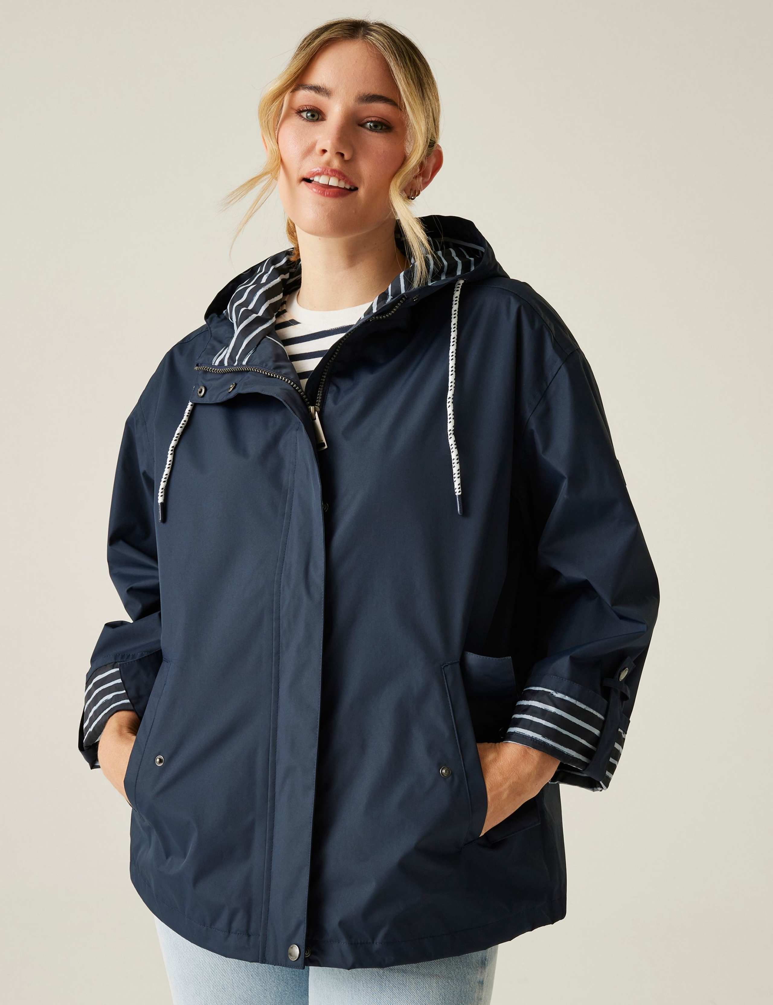 Sasry Waterproof Hooded Raincoat