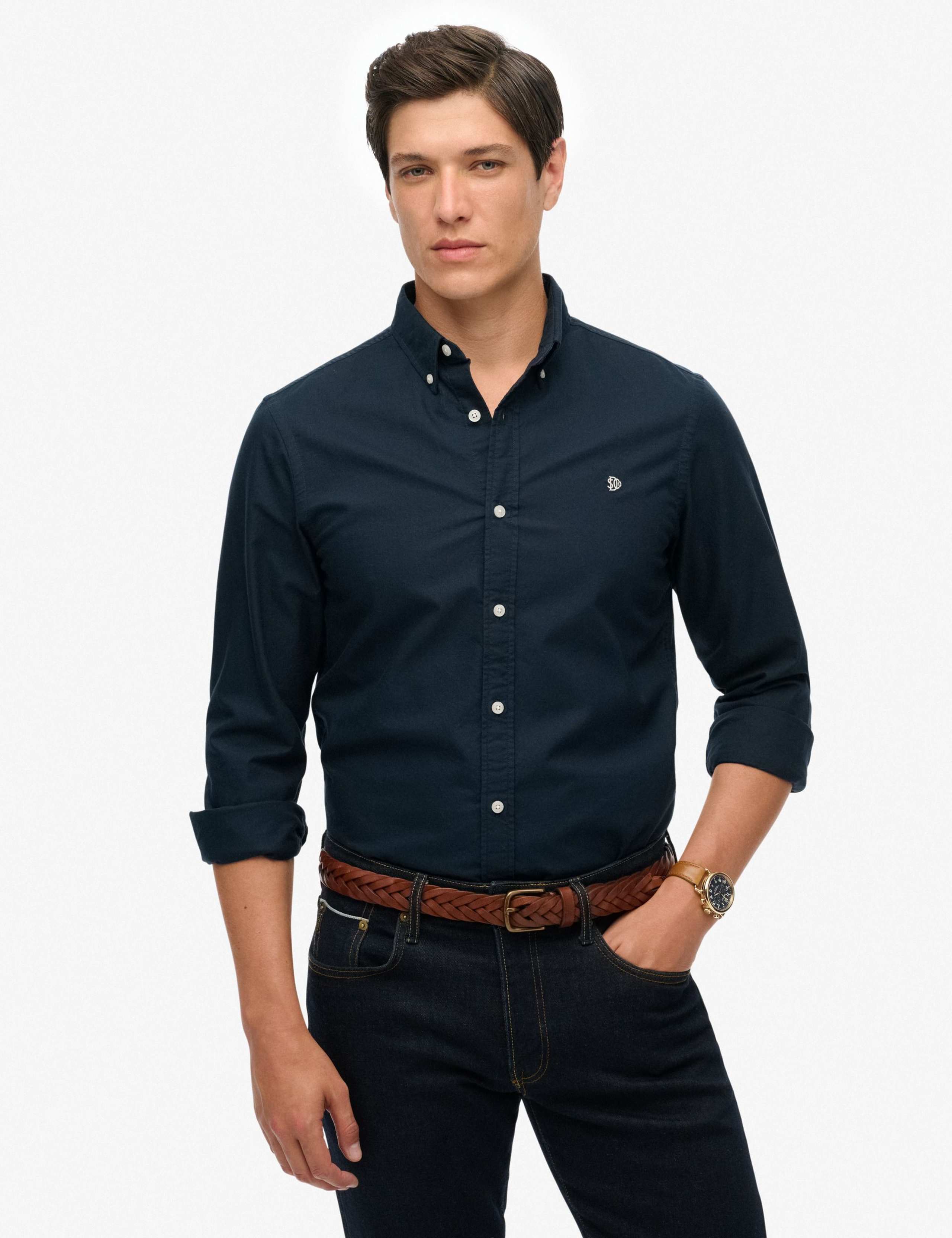 Relaxed Fit Pure Cotton Oxford Shirt