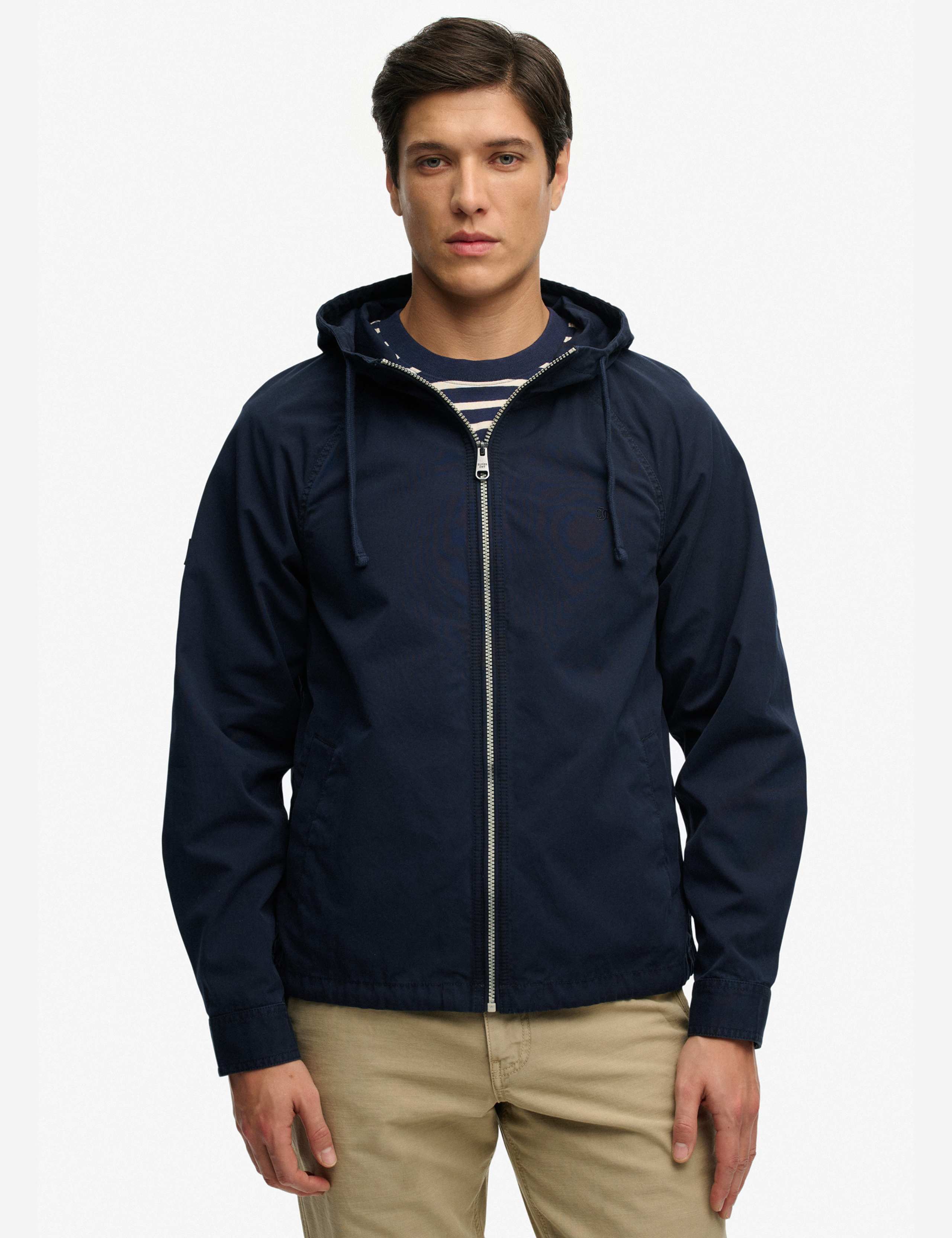 Pure Cotton Hooded Jacket
