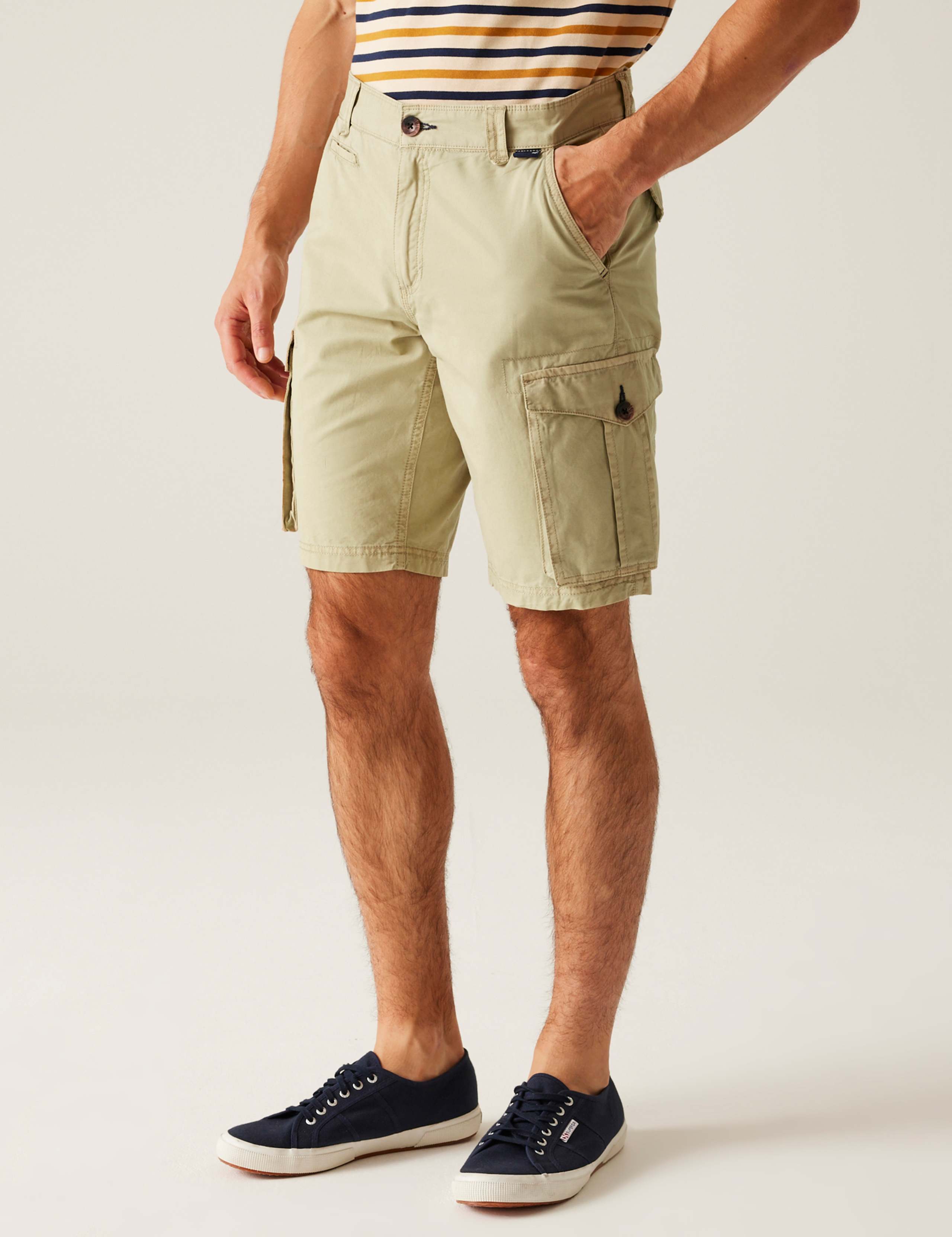 Shorebay II Pure Cotton Cargo Shorts