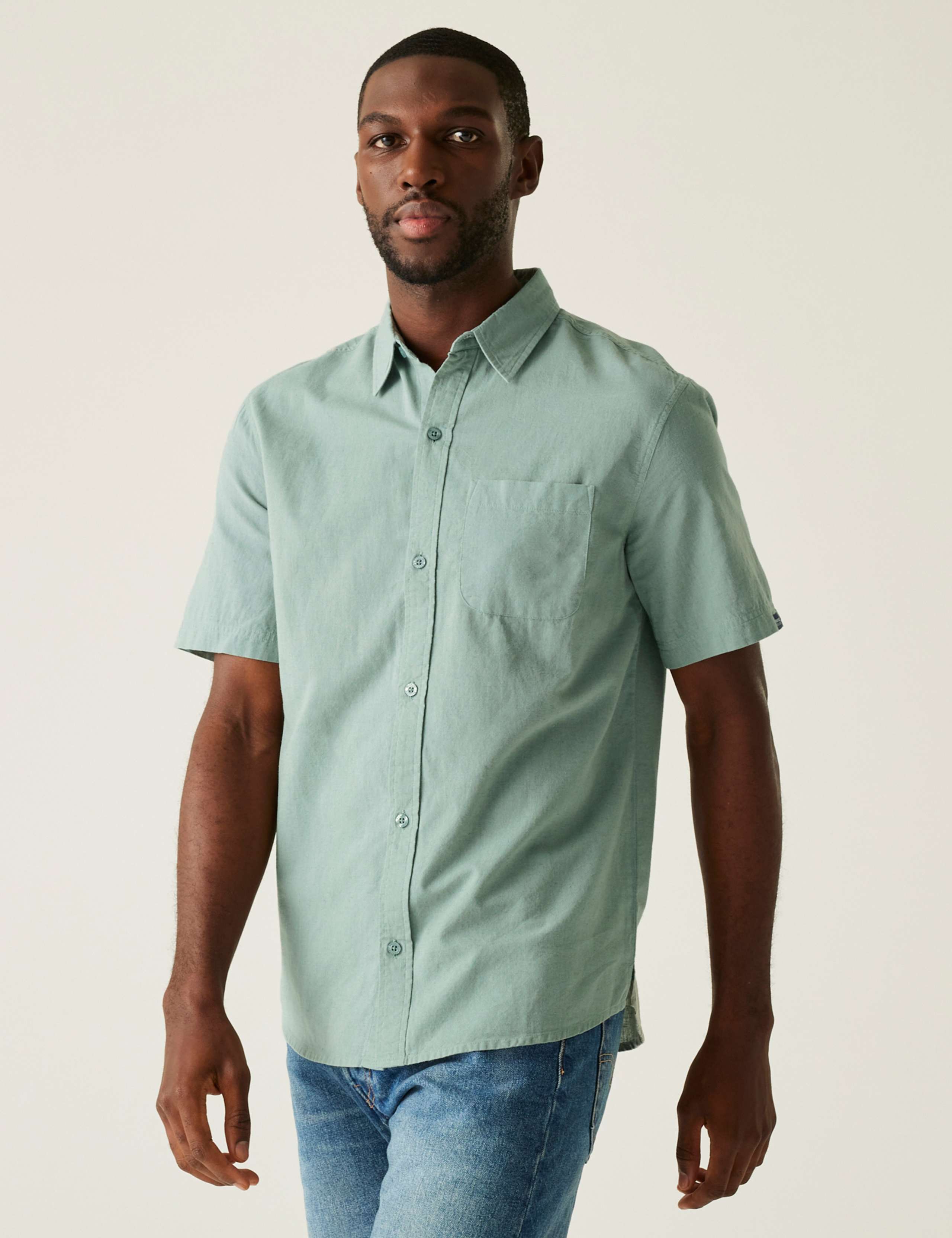 Loran Cotton Rich Short Sleeve Shirt