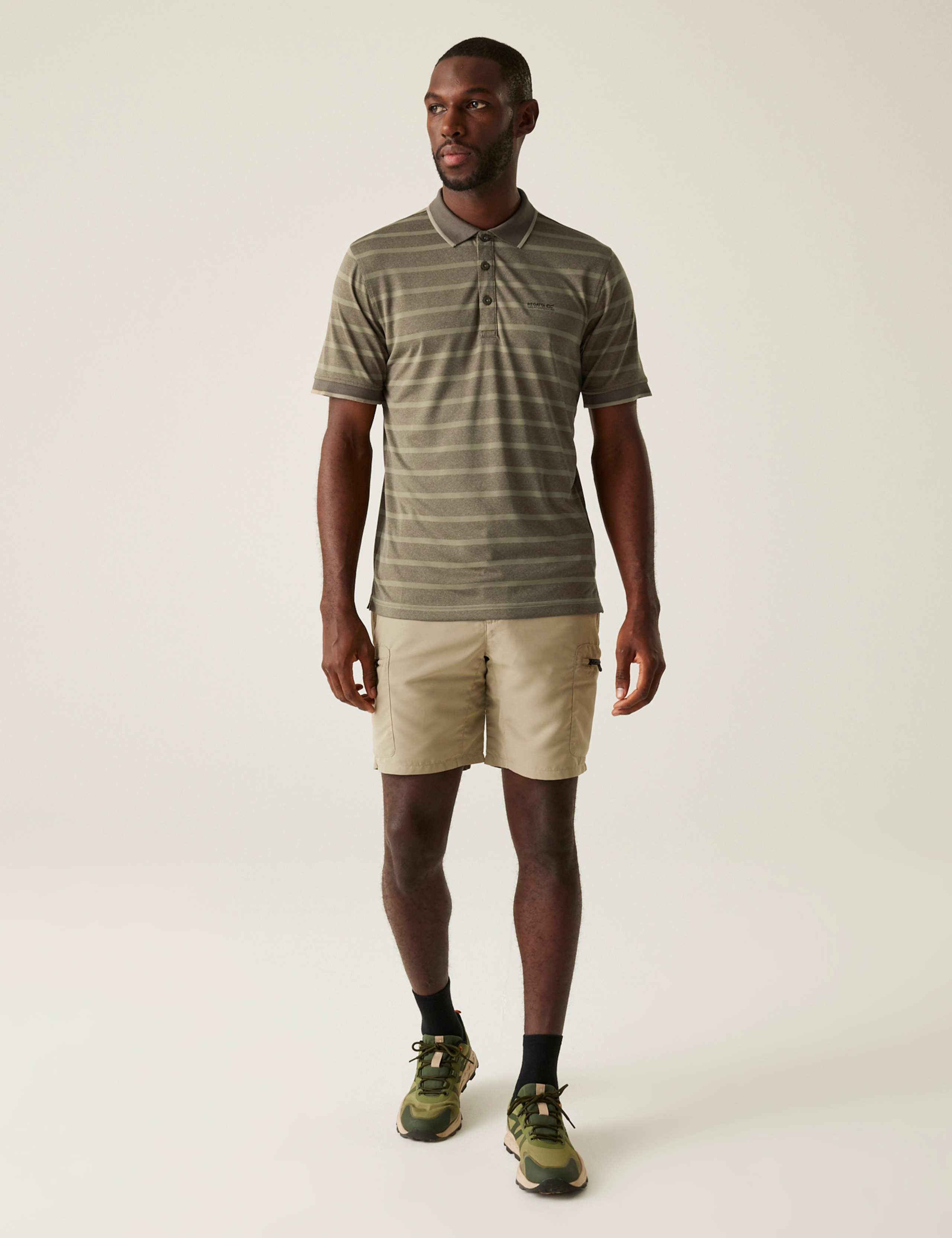 Kildra Striped Tipped Polo Shirt