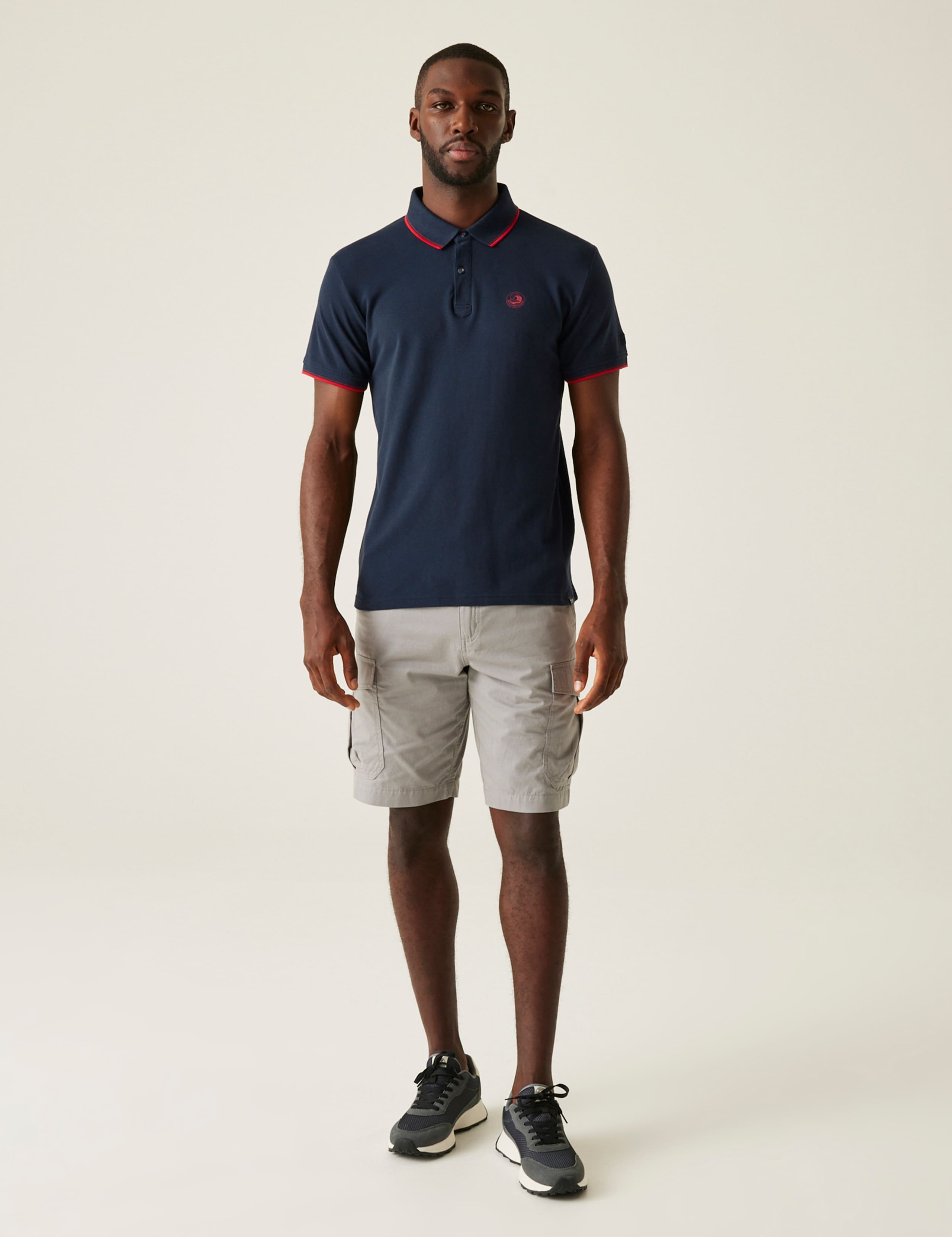 Tadeo II Pure Cotton Tipped Polo Shirt