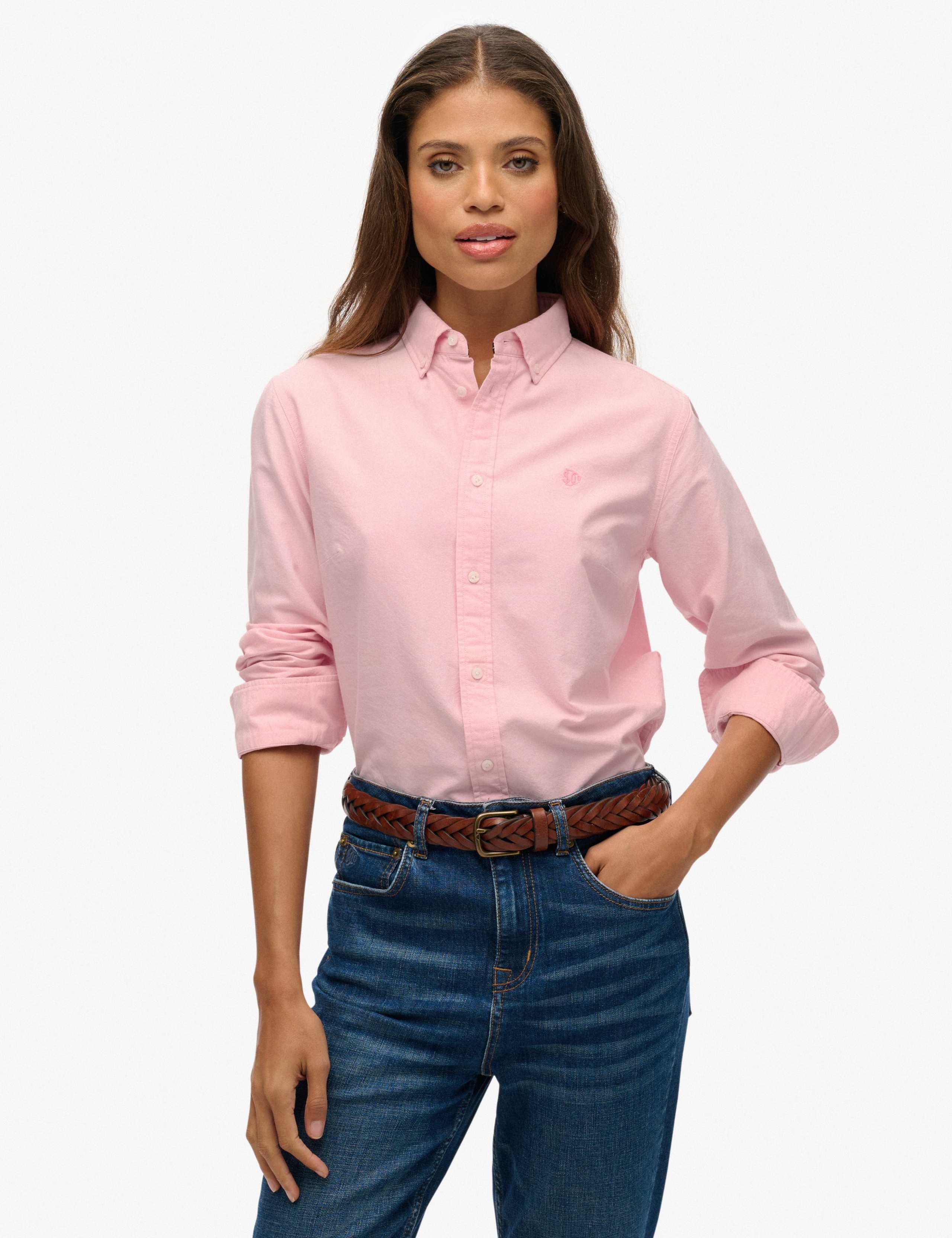 Pure Cotton Slim Oxford Shirt