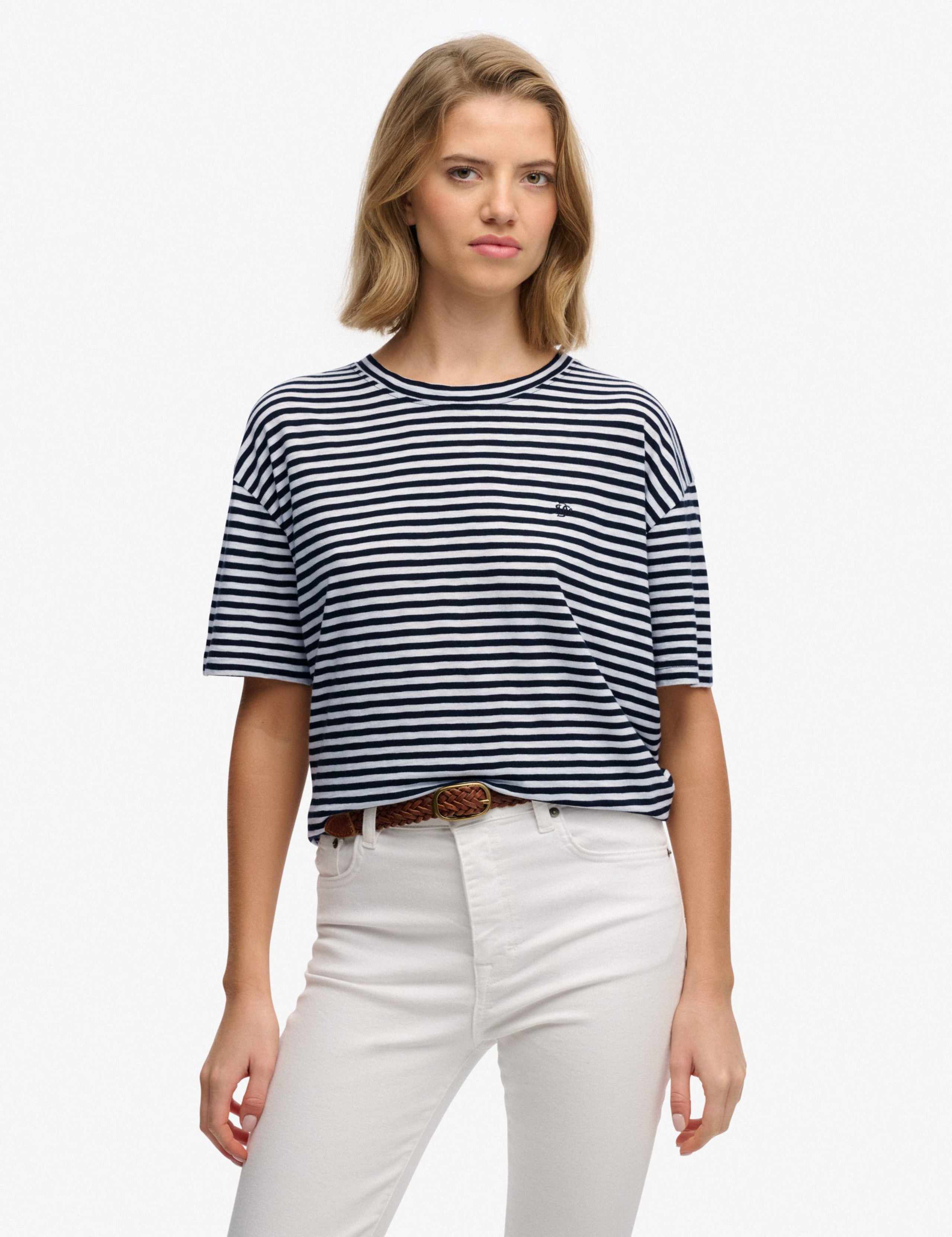 Cotton Rich Striped T-Shirt