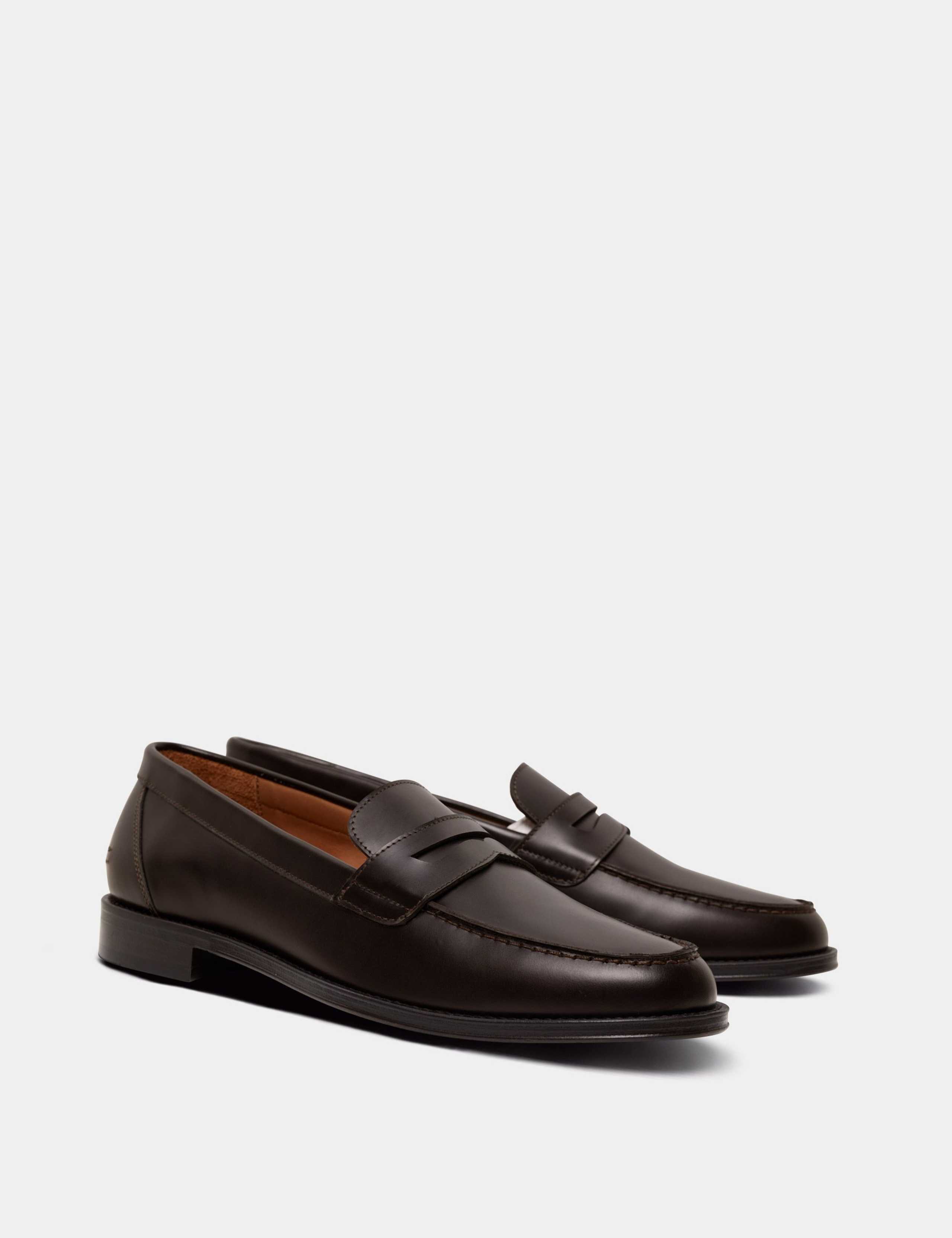 Leather Penny Loafers