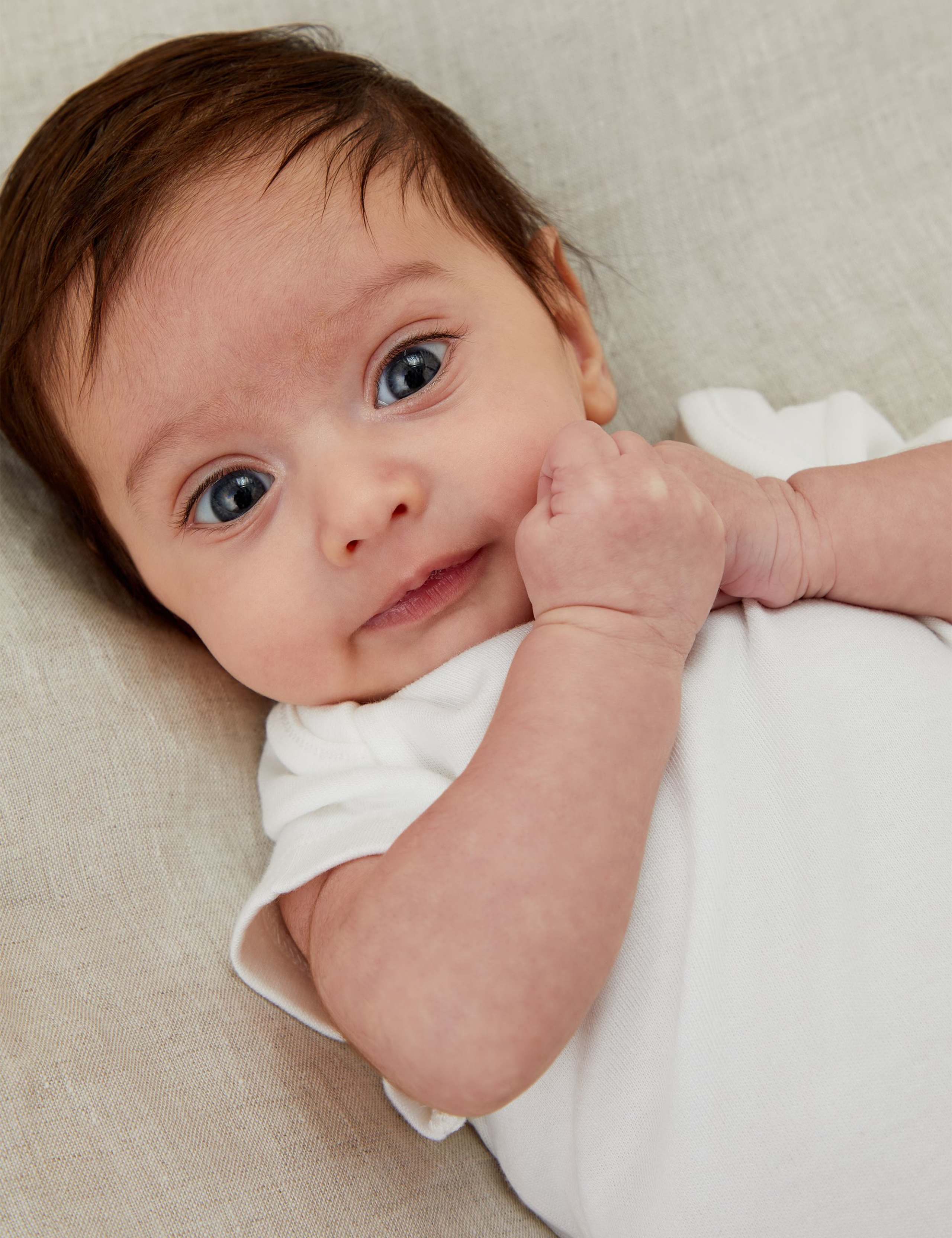 Cotton Blend Short Sleeve Bodysuit (0-24 Mths)