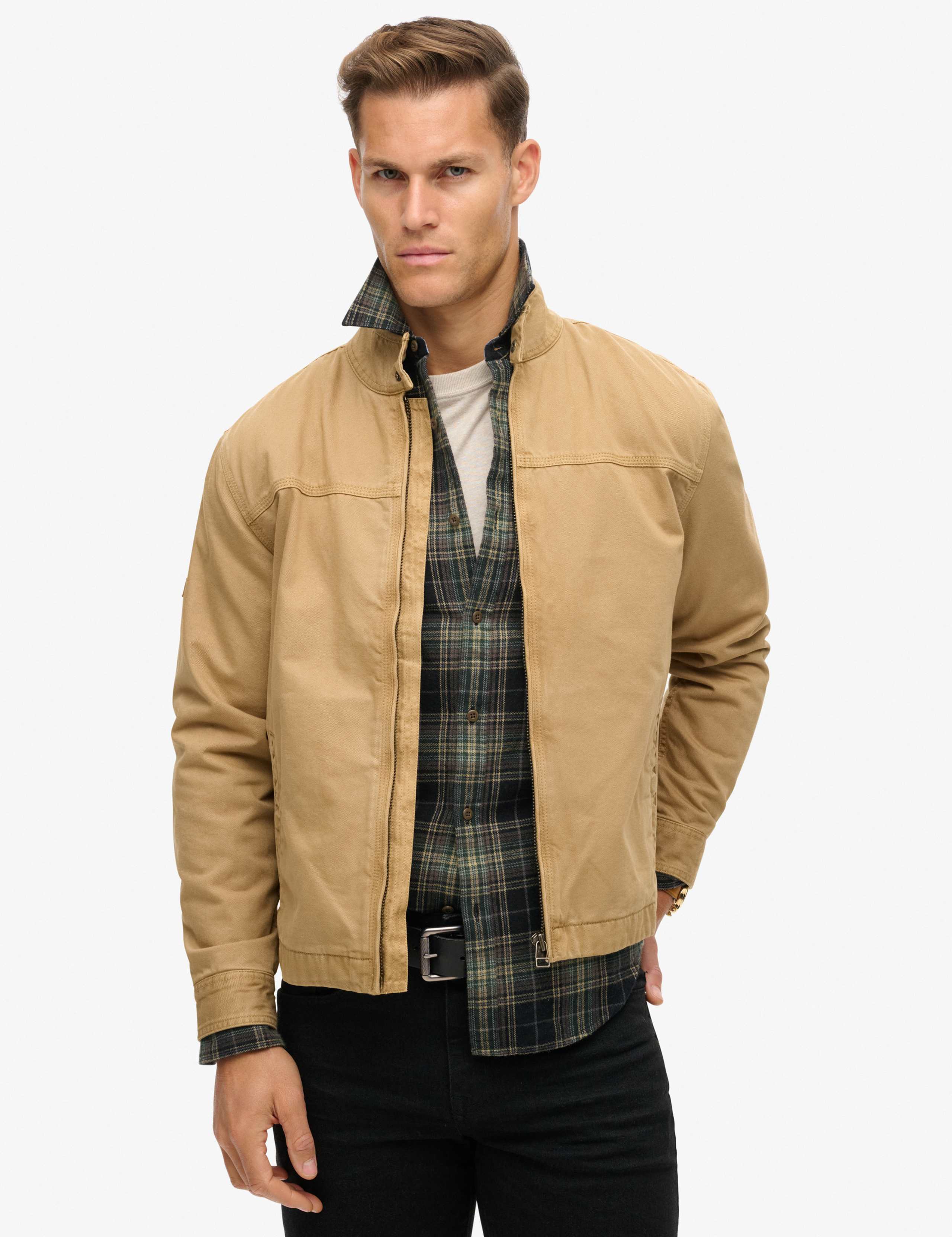 Pure Cotton Harrington Jacket