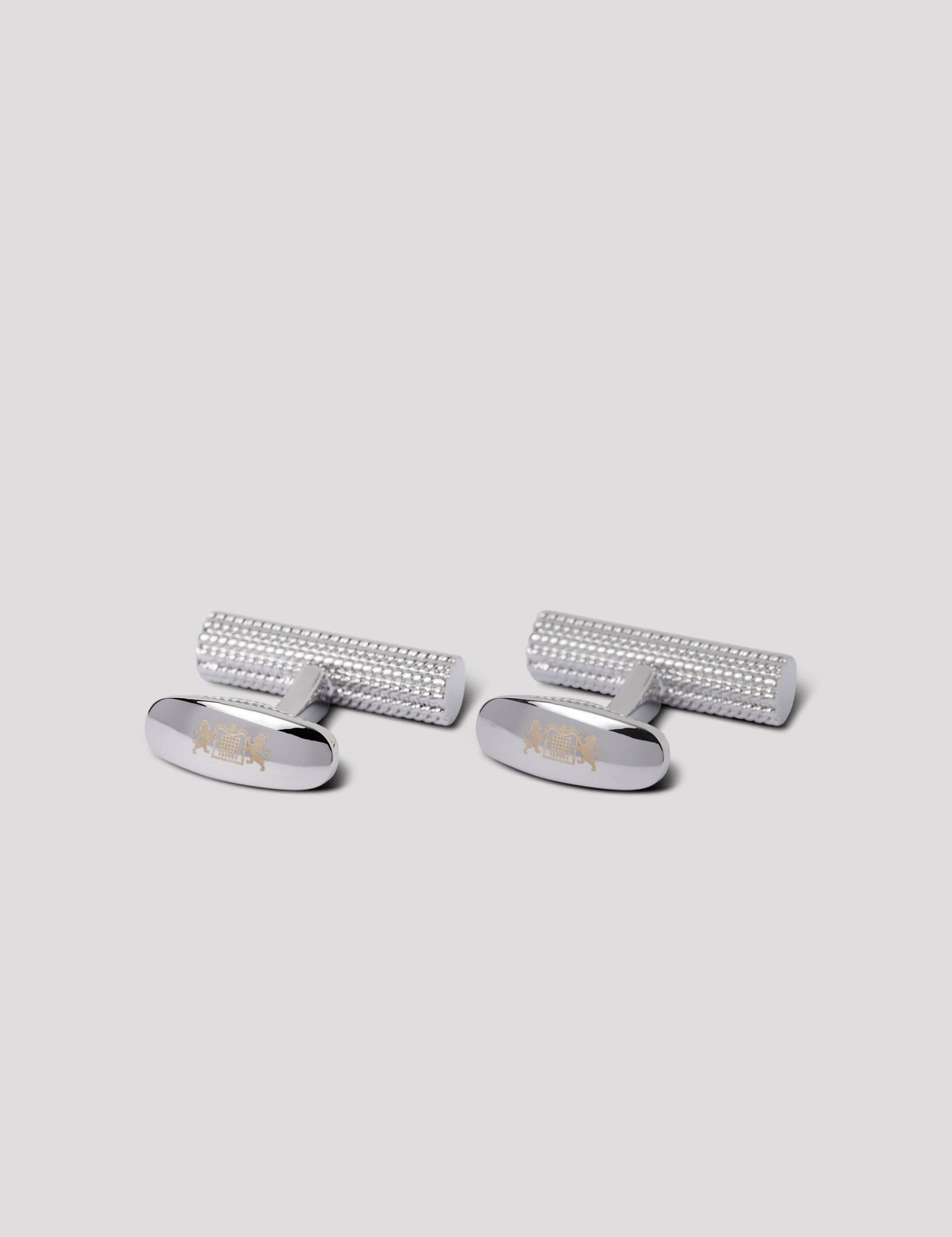 Textured Tubular Cufflinks