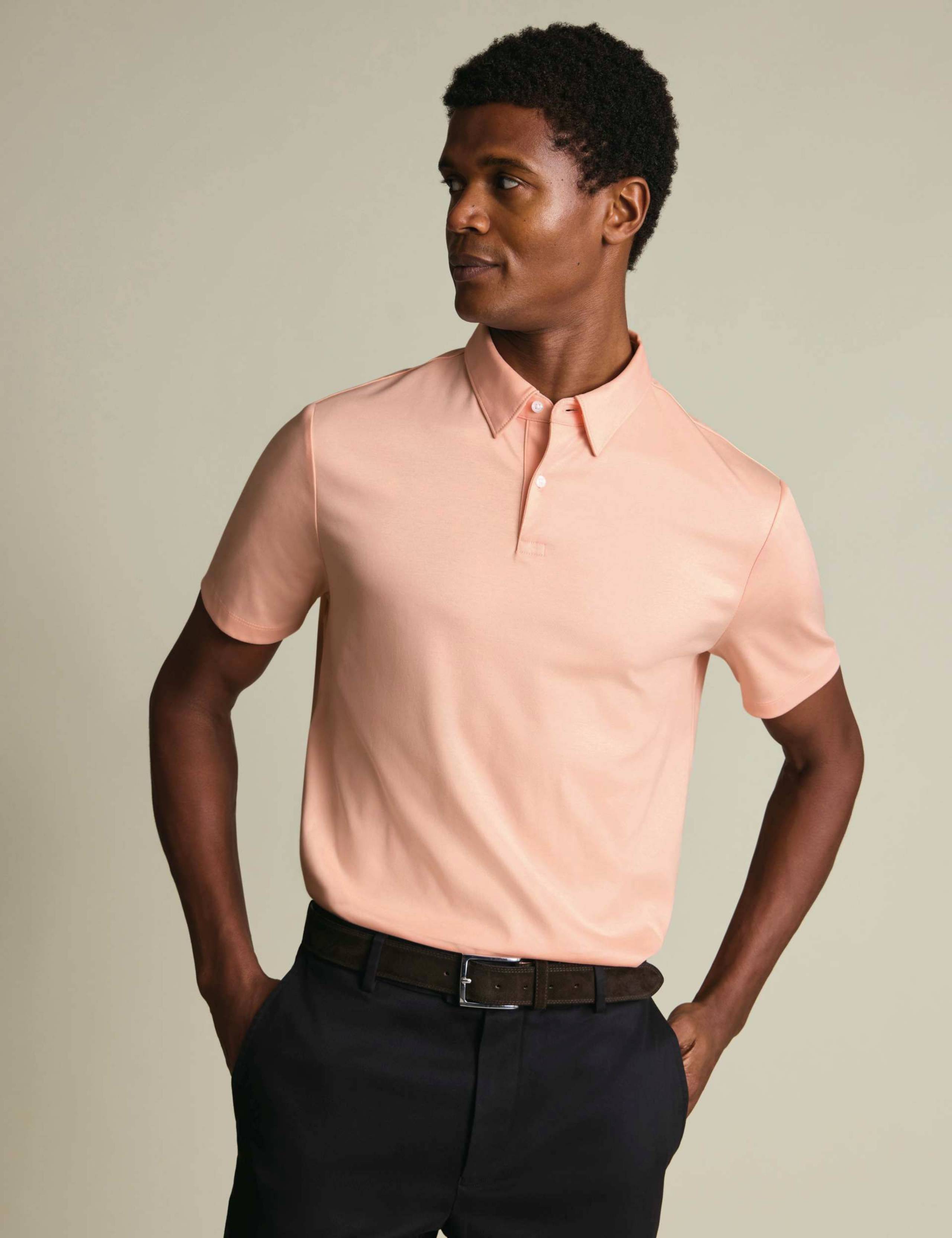 Pure Cotton Polo Shirt