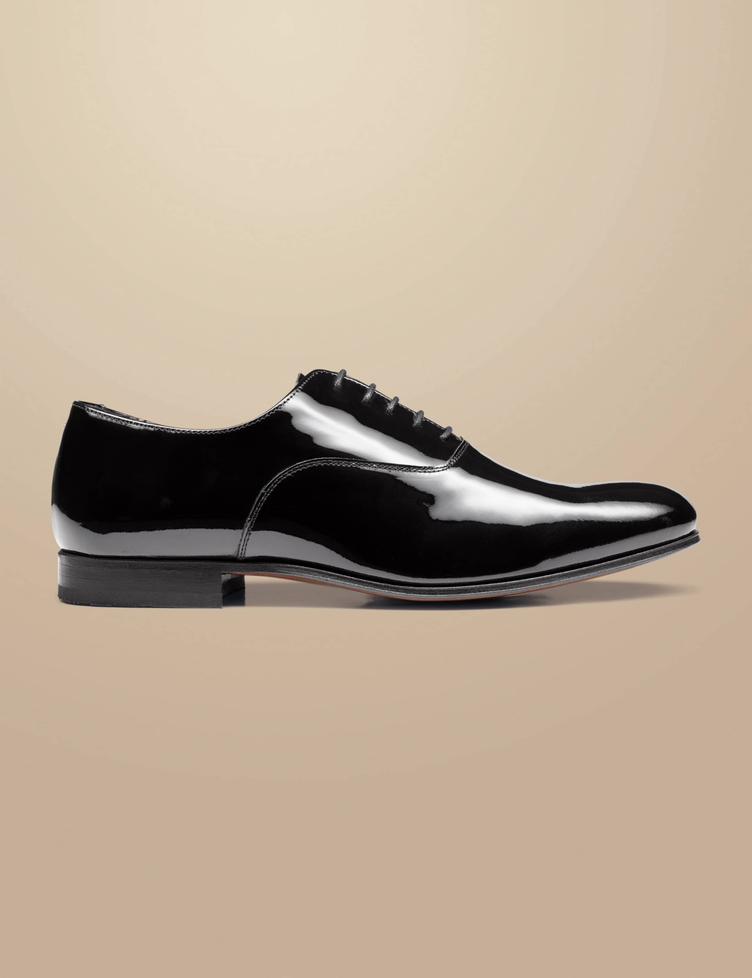 Patent Leather Oxford Shoes