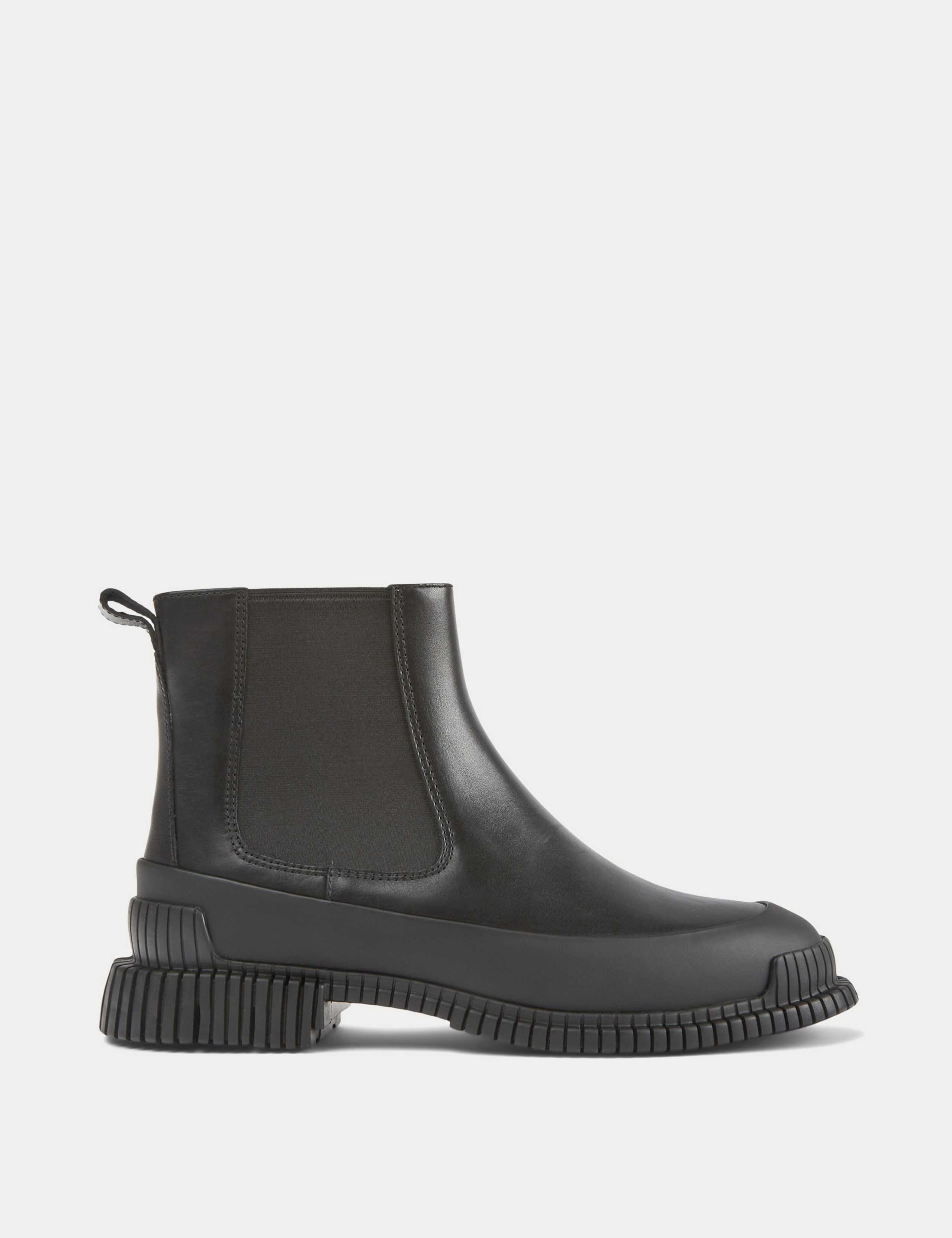 Block Heel Round Toe Ankle Boots