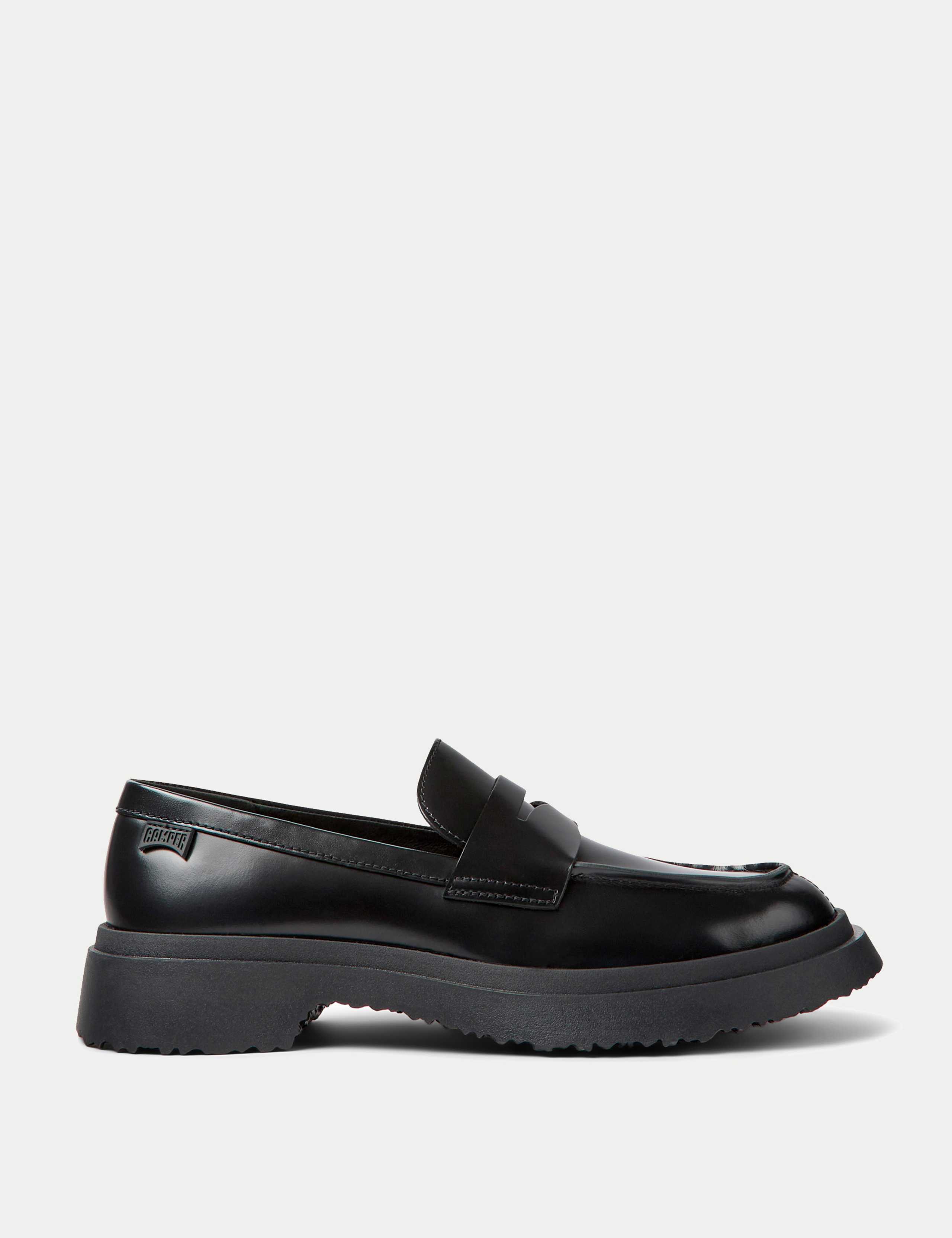Leather Flat Loafers