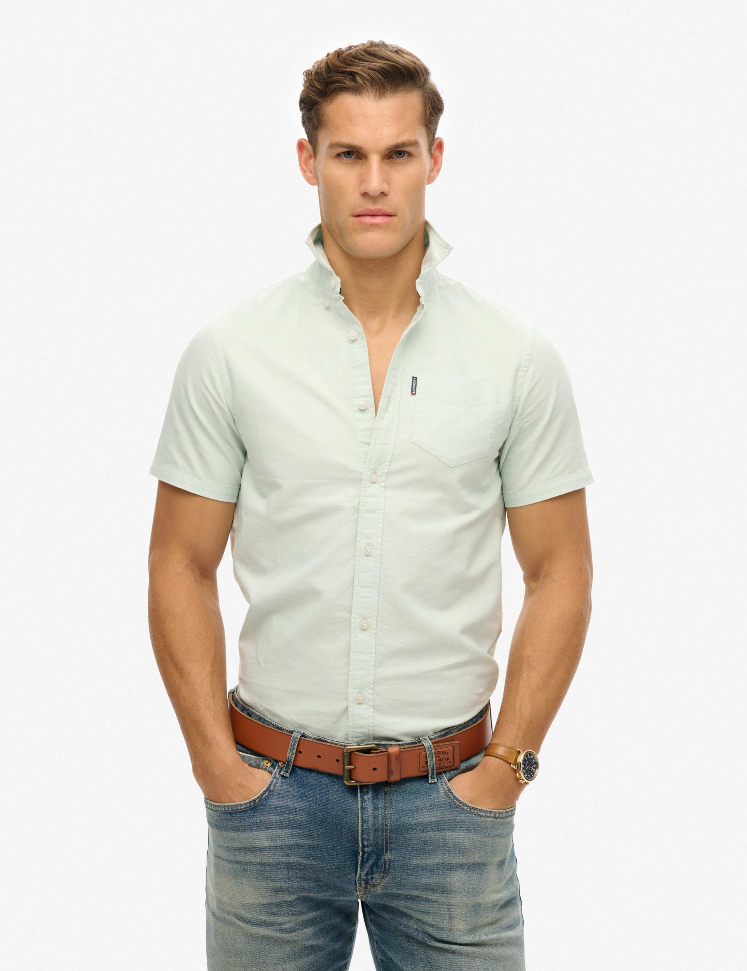Relaxed Fit Pure Cotton Oxford Shirt
