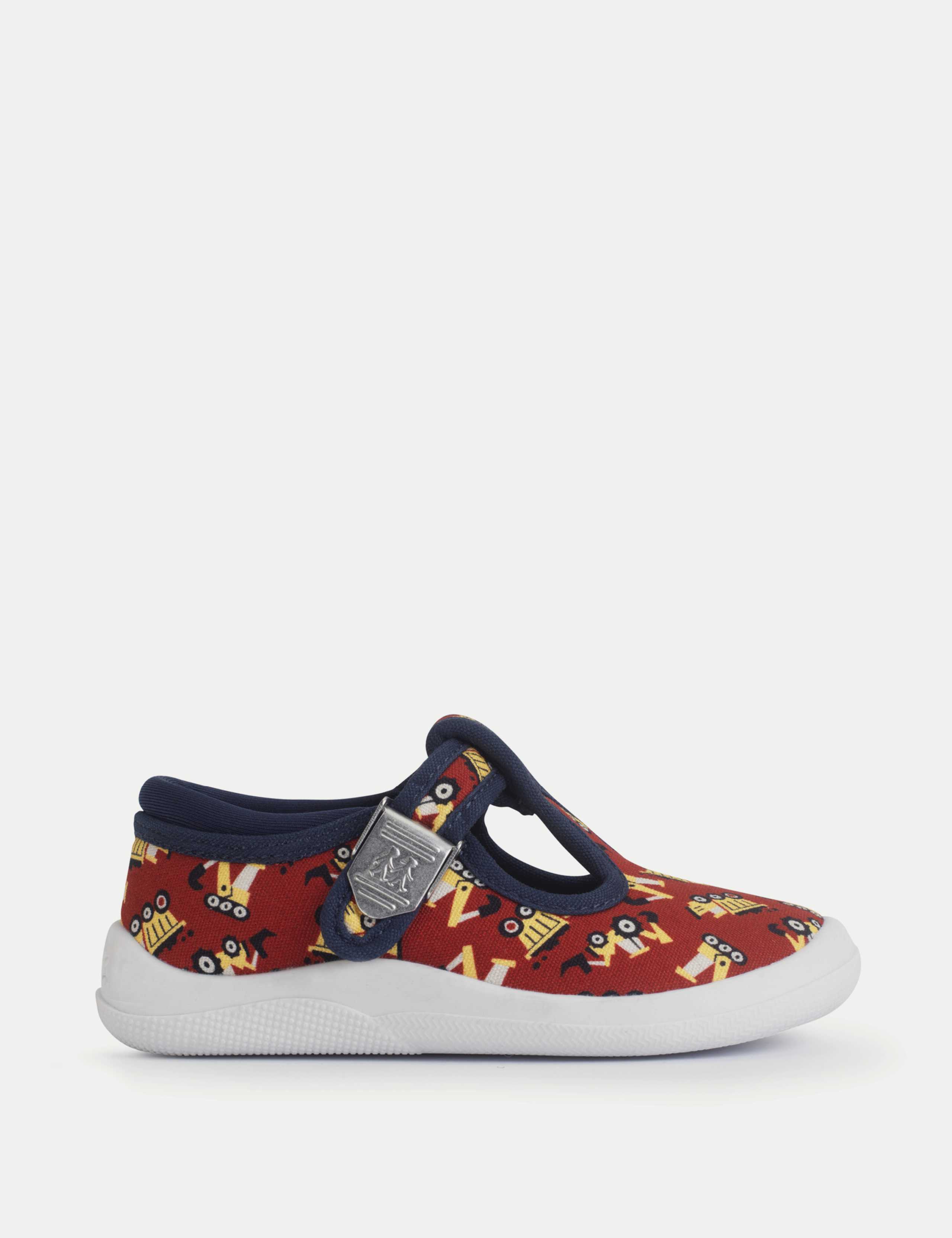 Kids' Canvas Digger T Bar Shoes (3 Small - 7 Small)