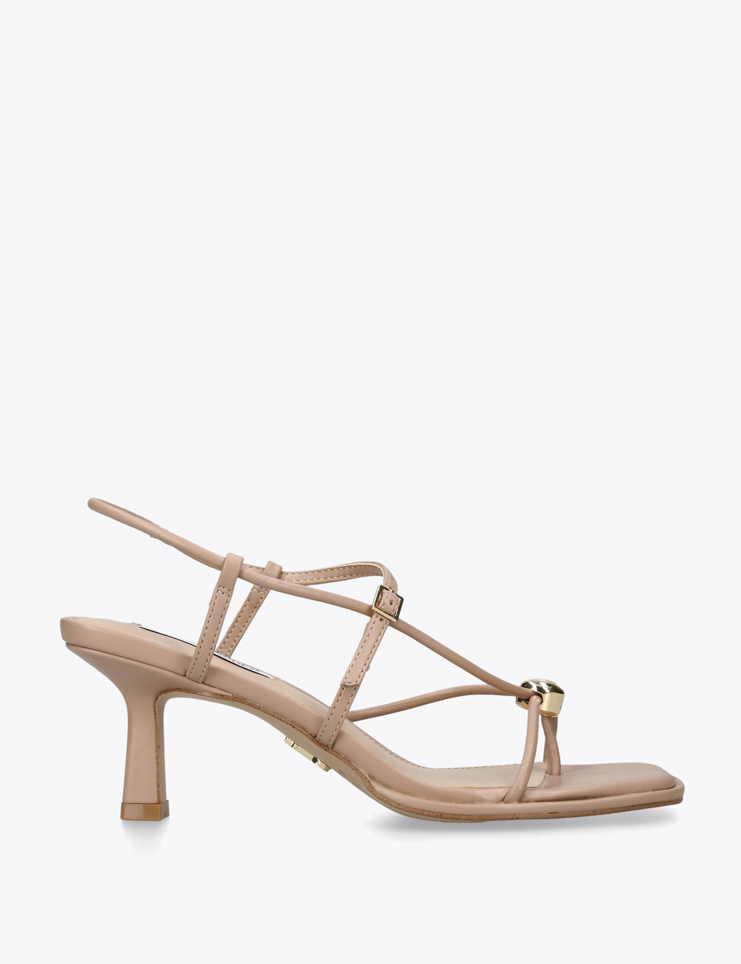 Jackpots Kitten Heel Sandals