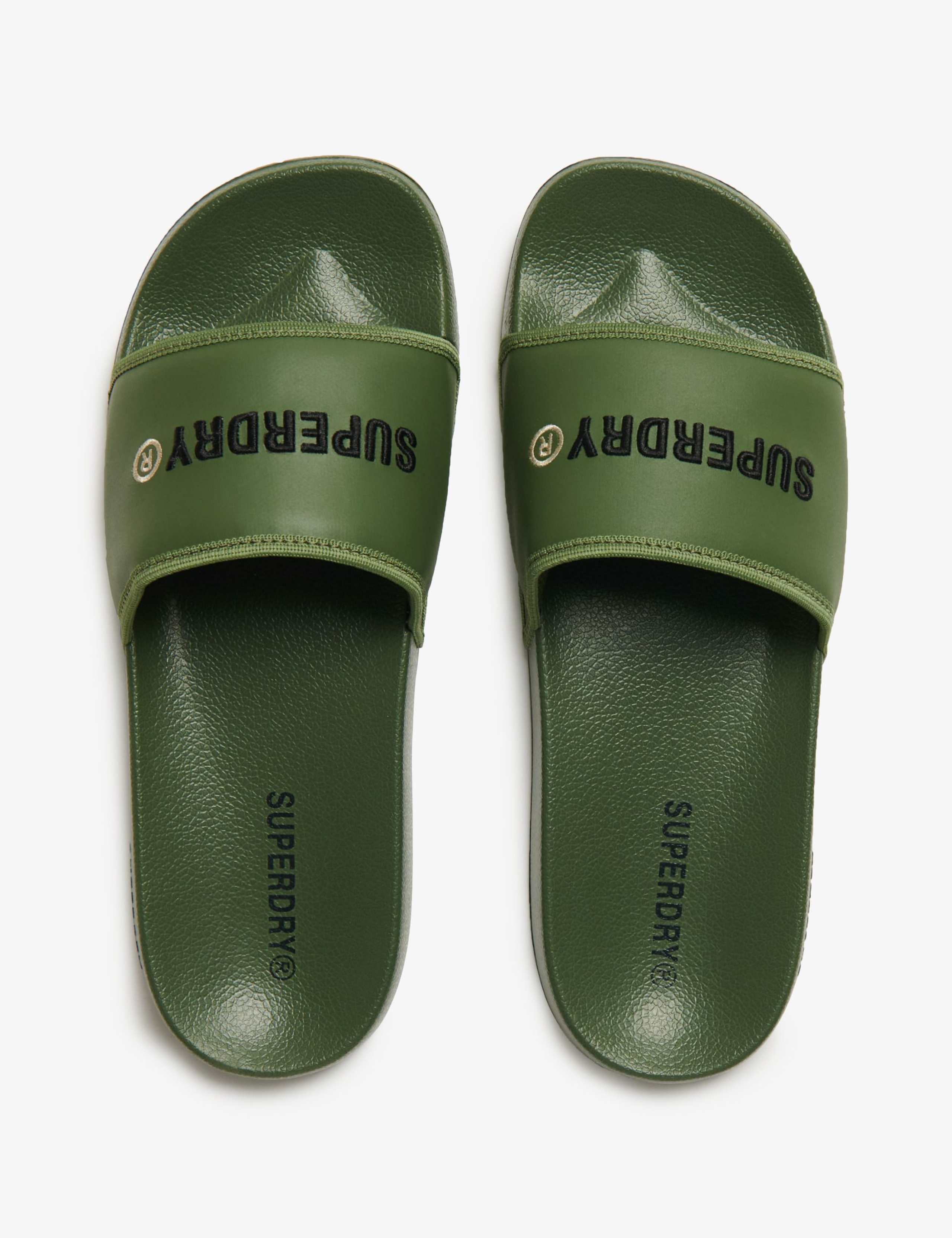 Logo Embroidered Sliders
